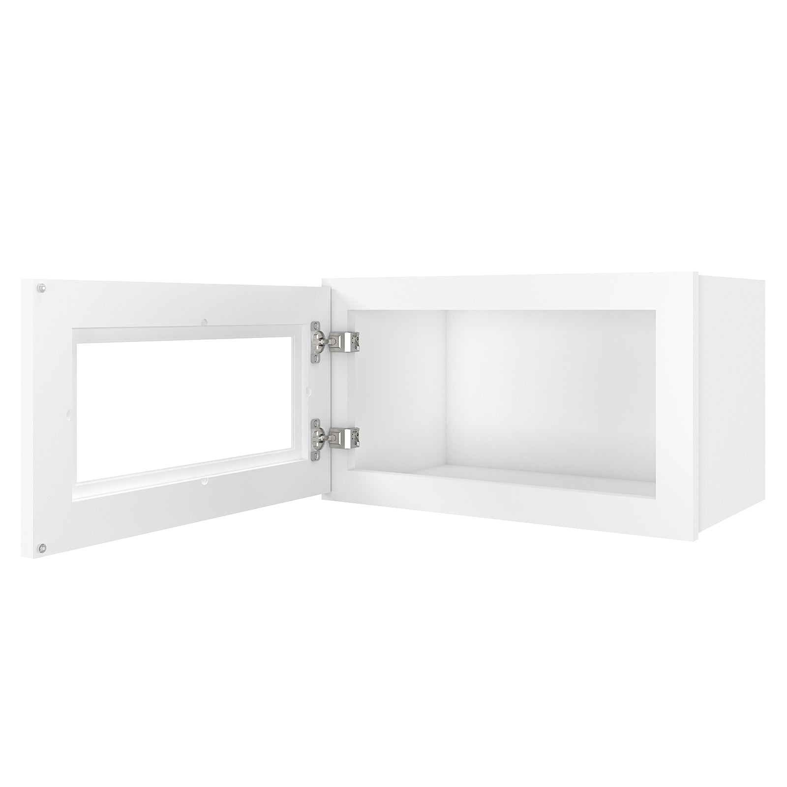 12"D*21"W*12"H Birch Solid Wood Medicine Cabinet Wall Mounted W2112GD