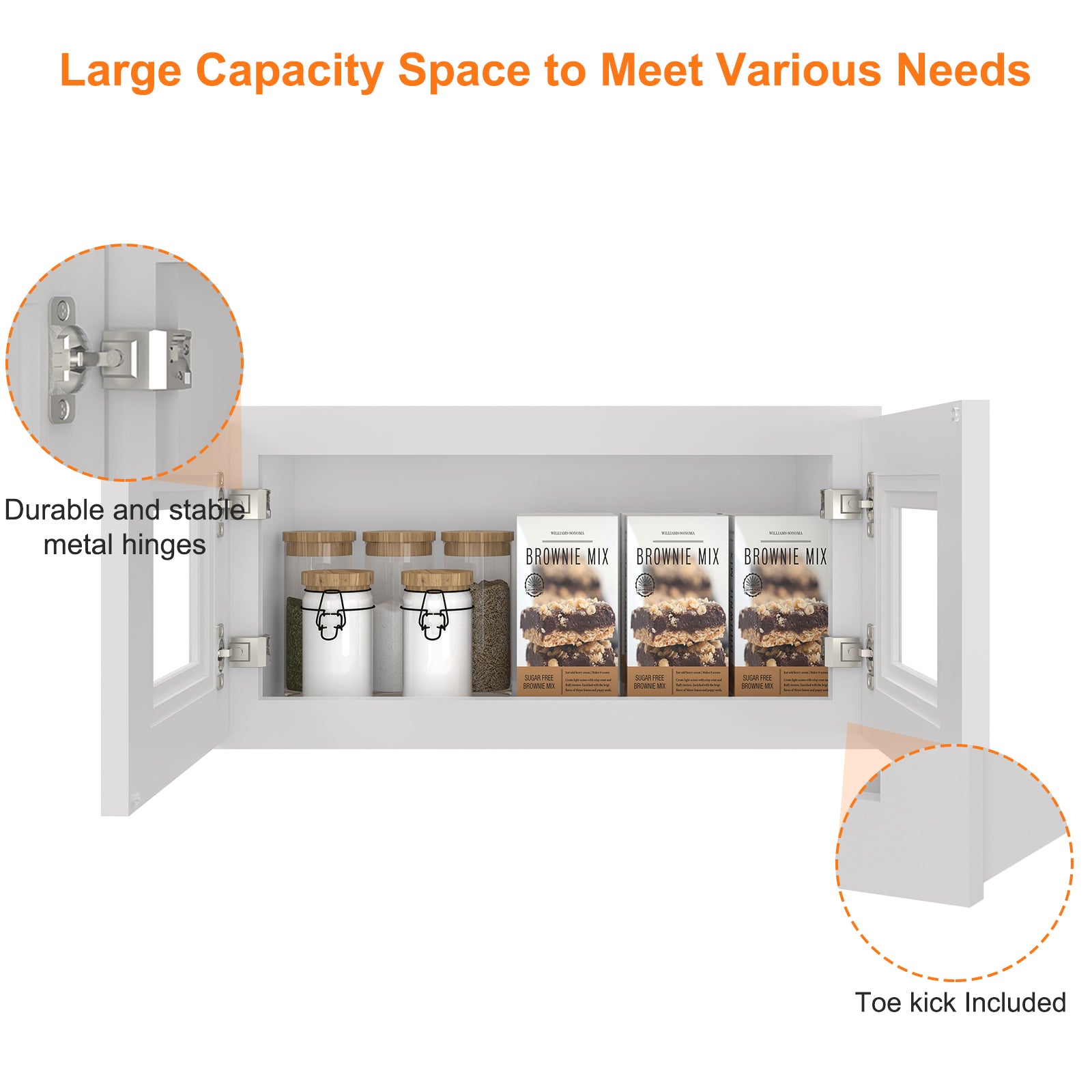 12"D*24"W*12"H Birch Solid Wood Medicine Cabinet Wall Mounted W2412GD