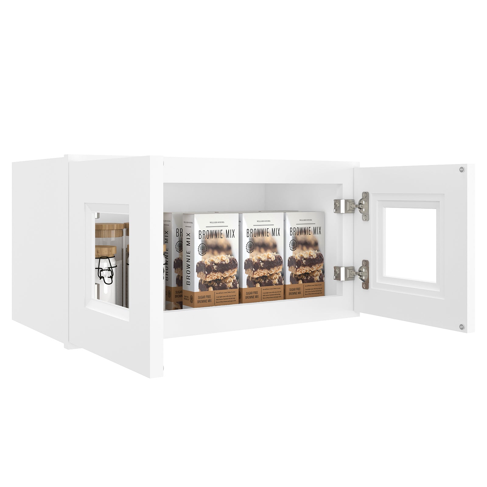 12"D*24"W*12"H Birch Solid Wood Medicine Cabinet Wall Mounted W2412GD