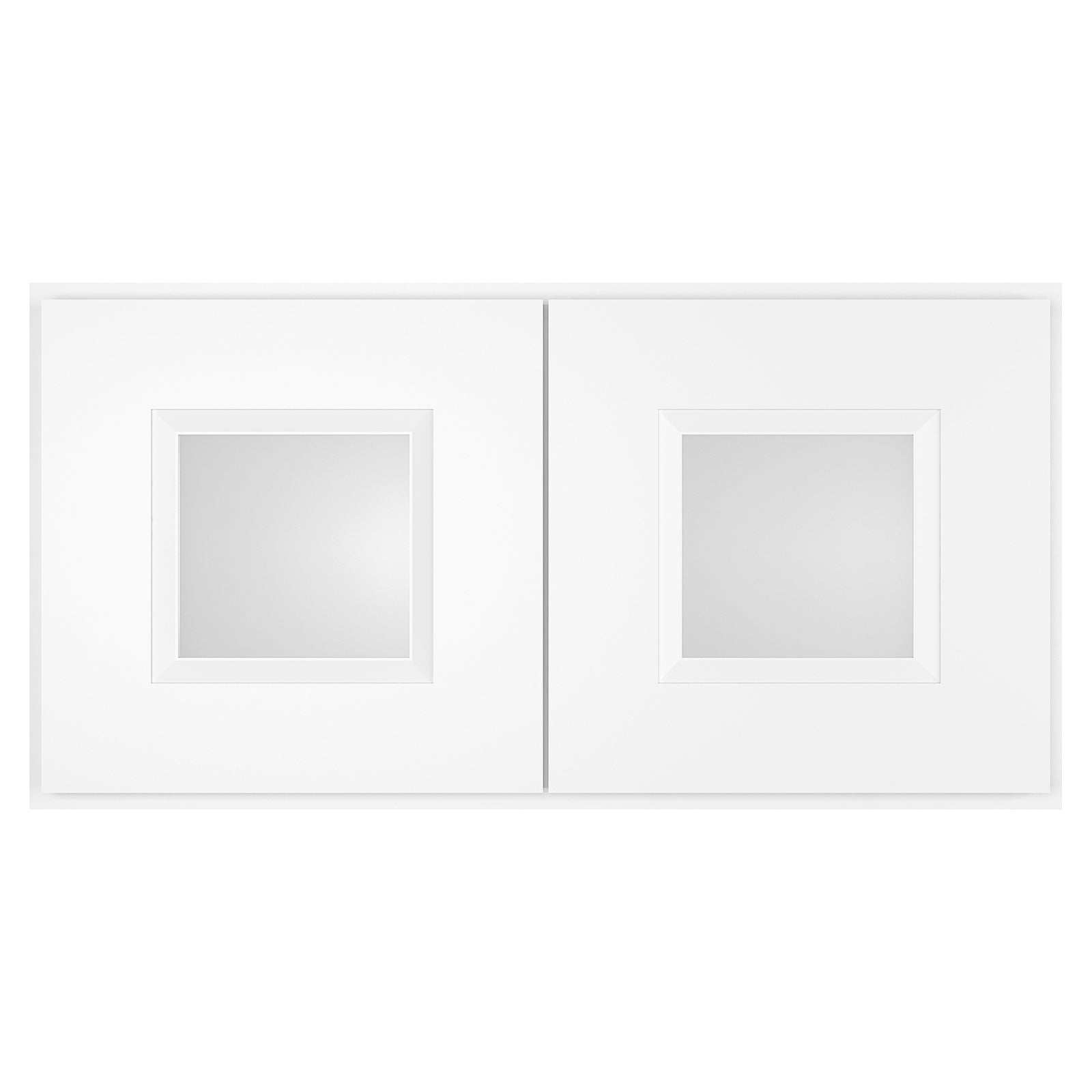 12"D*24"W*12"H Birch Solid Wood Medicine Cabinet Wall Mounted W2412GD