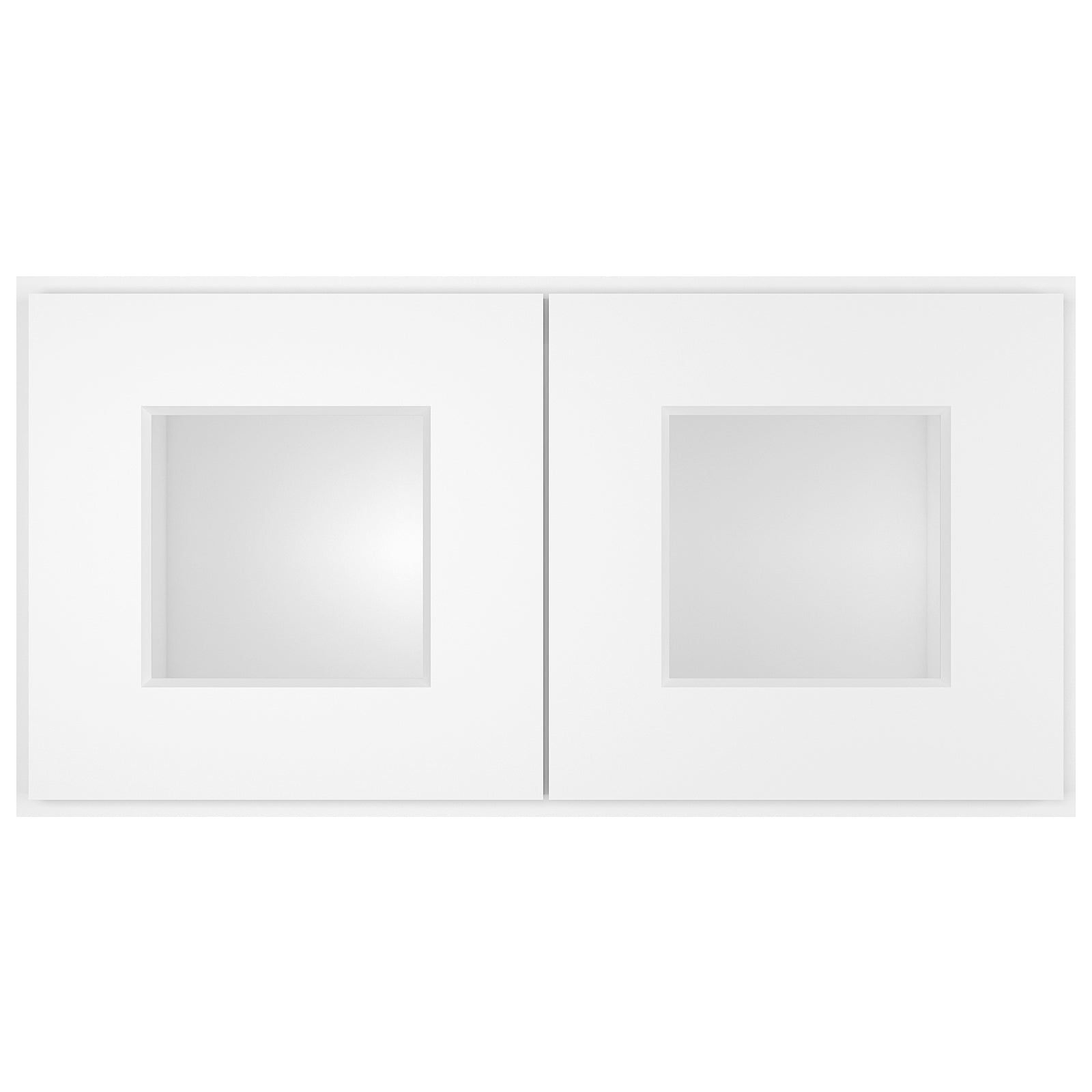 12"D*24"W*12"H Birch Solid Wood Medicine Cabinet Wall Mounted W2412GD