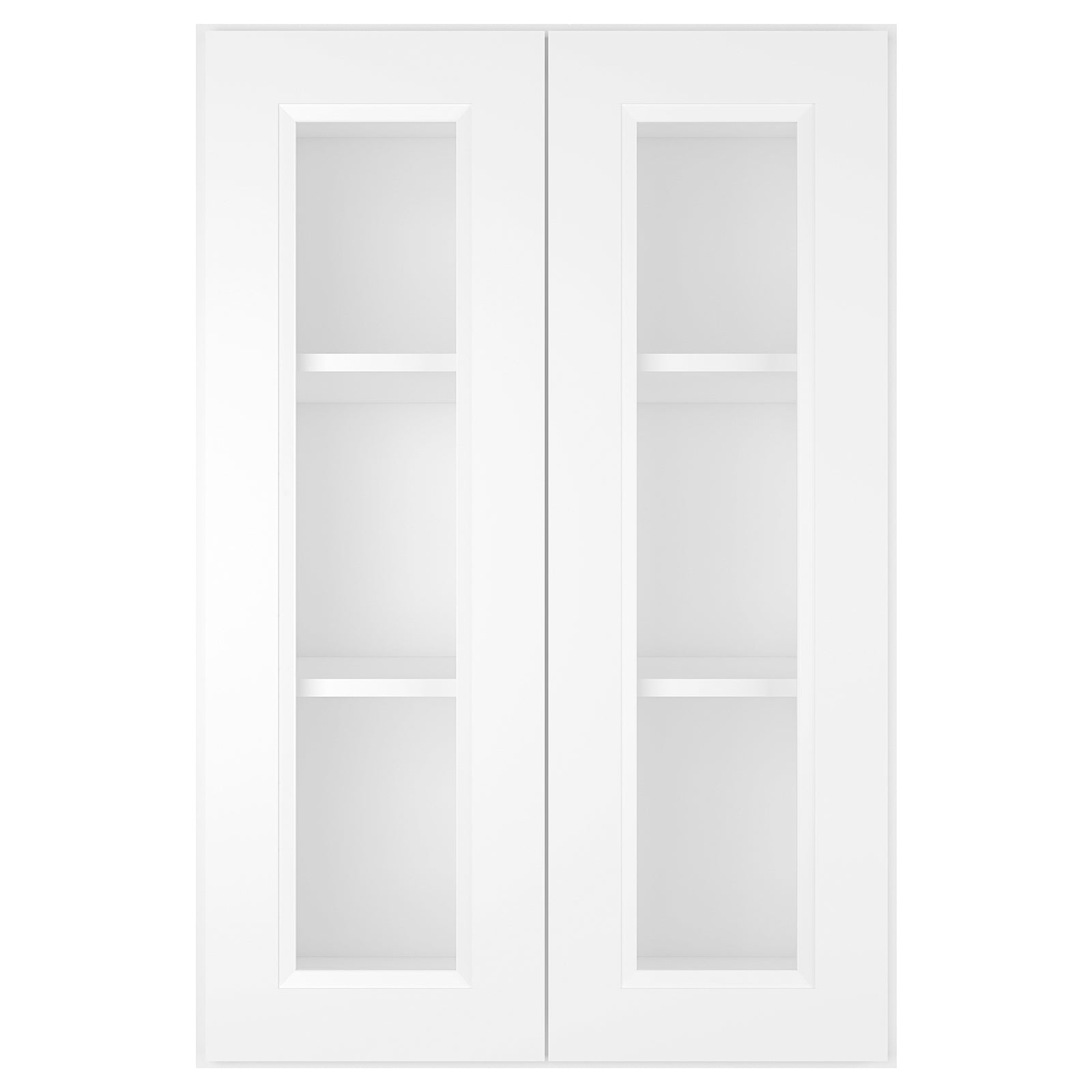 12"D*24"W*36"H Birch Solid Wood Medicine Cabinet Wall Mounted W2436GD