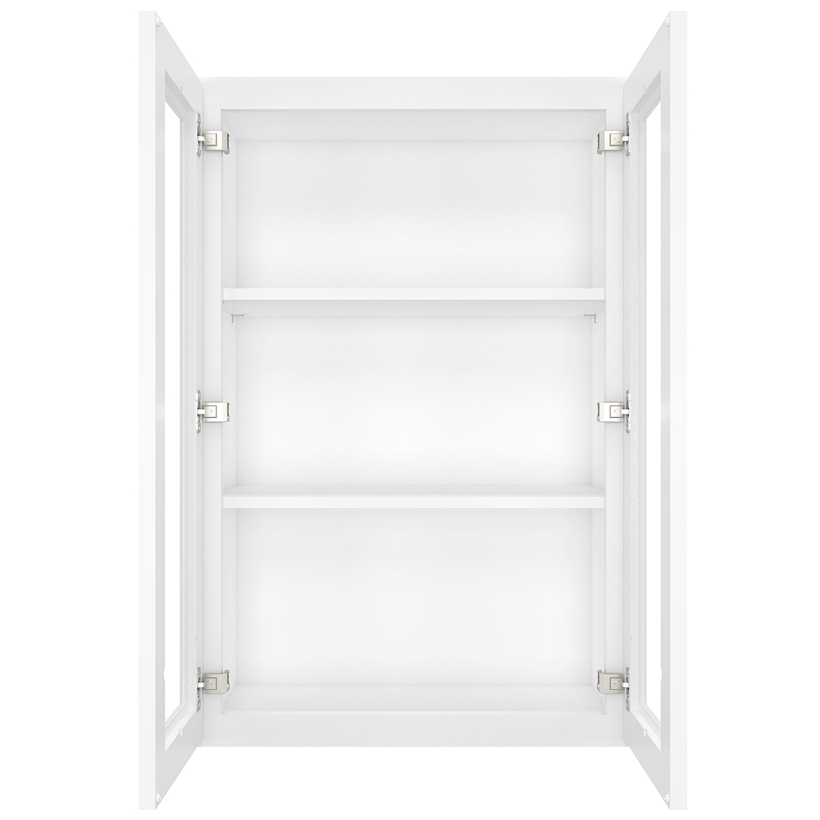 12"D*24"W*36"H Birch Solid Wood Medicine Cabinet Wall Mounted W2436GD