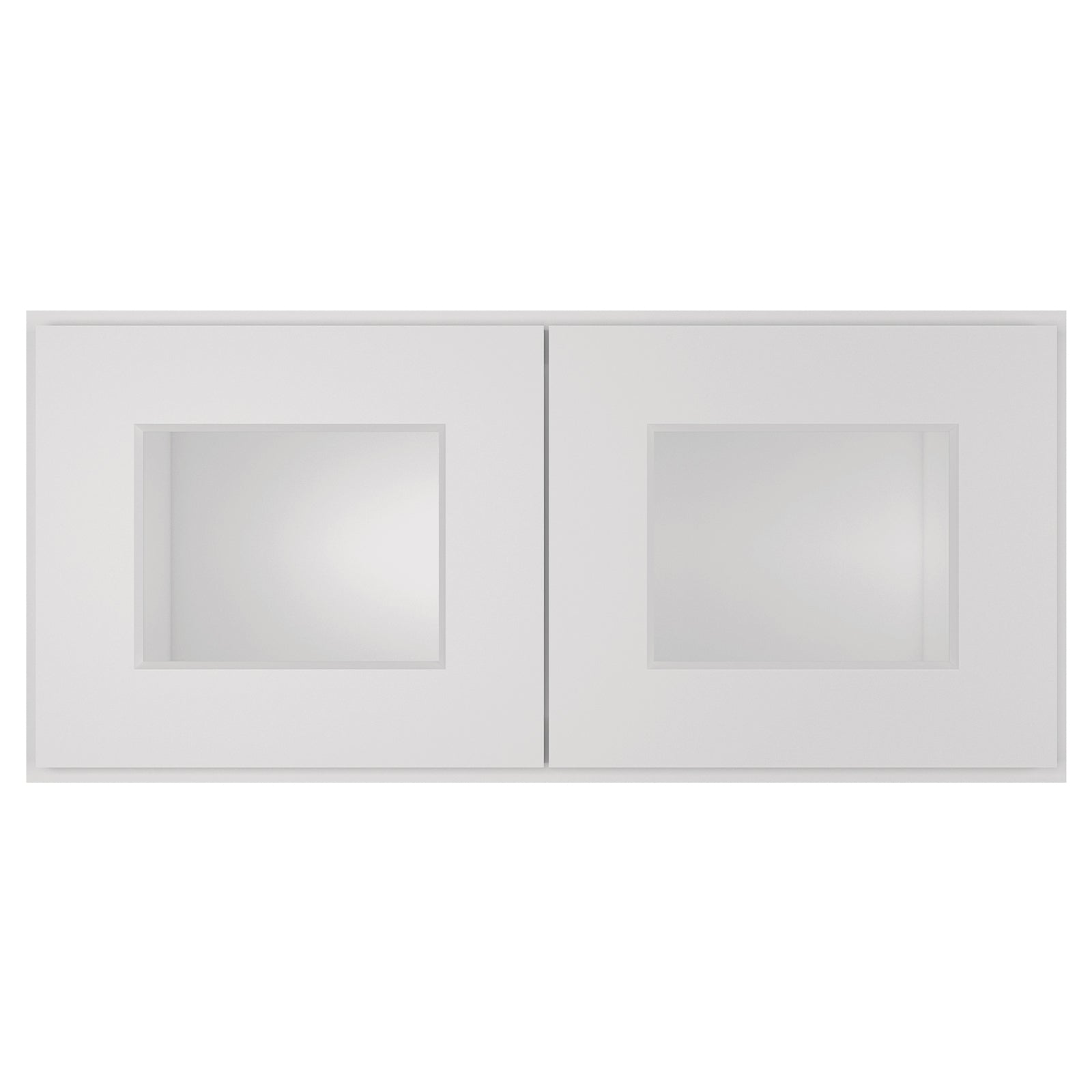 12"D*27"W*12"H Birch Solid Wood Medicine Cabinet Wall Mounted W2712GD