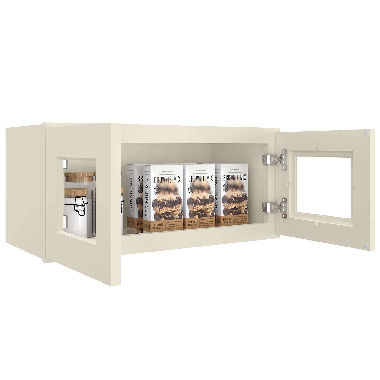 12"D*27"W*12"H Birch Solid Wood Medicine Cabinet Wall Mounted W2712GD