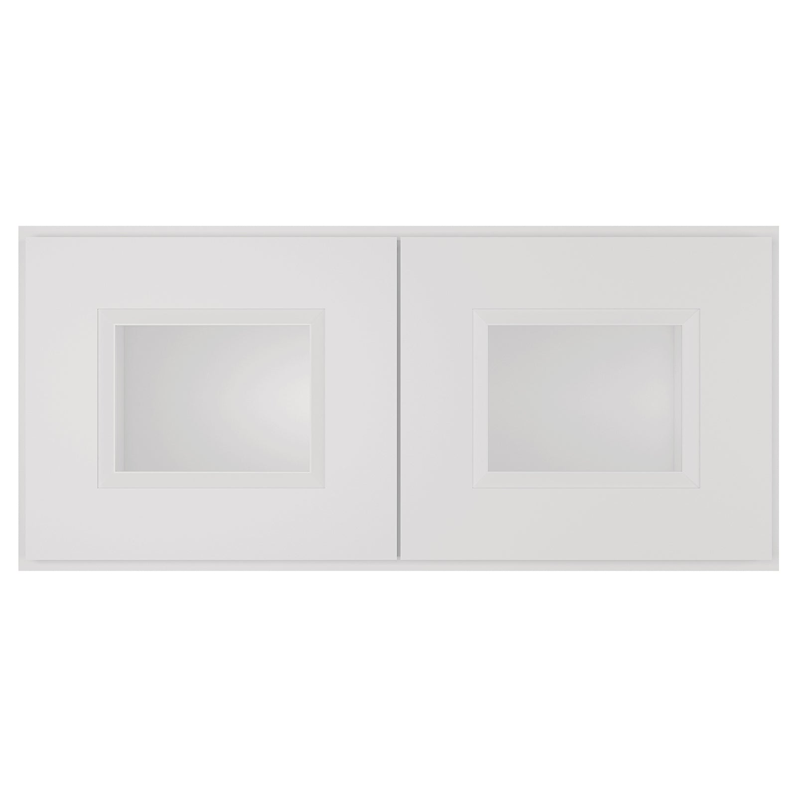 12"D*27"W*12"H Birch Solid Wood Medicine Cabinet Wall Mounted W2712GD