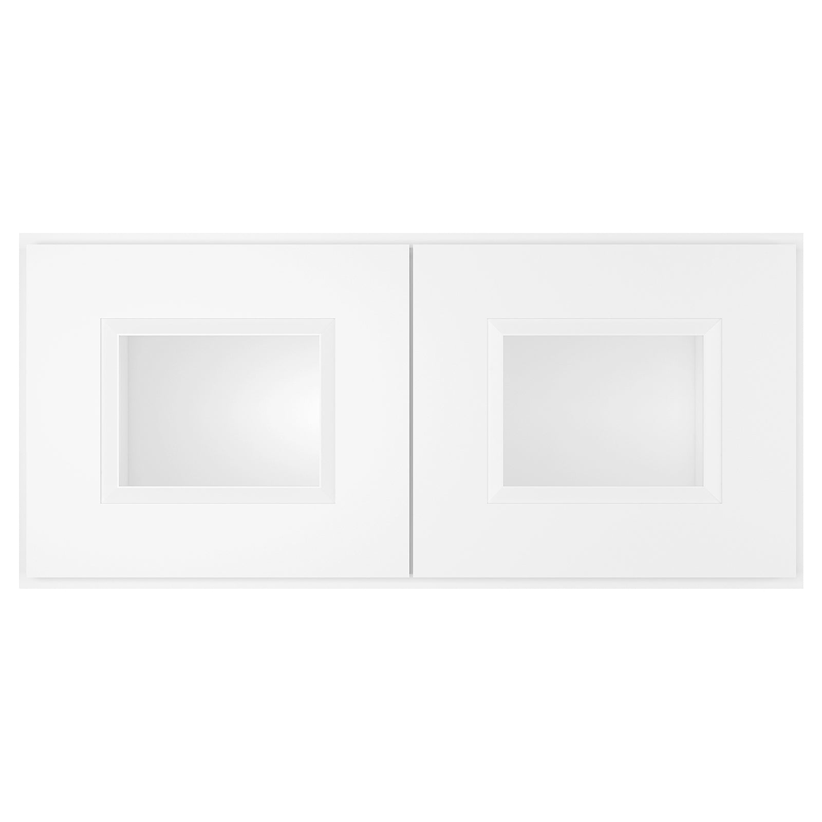 12"D*27"W*12"H Birch Solid Wood Medicine Cabinet Wall Mounted W2712GD