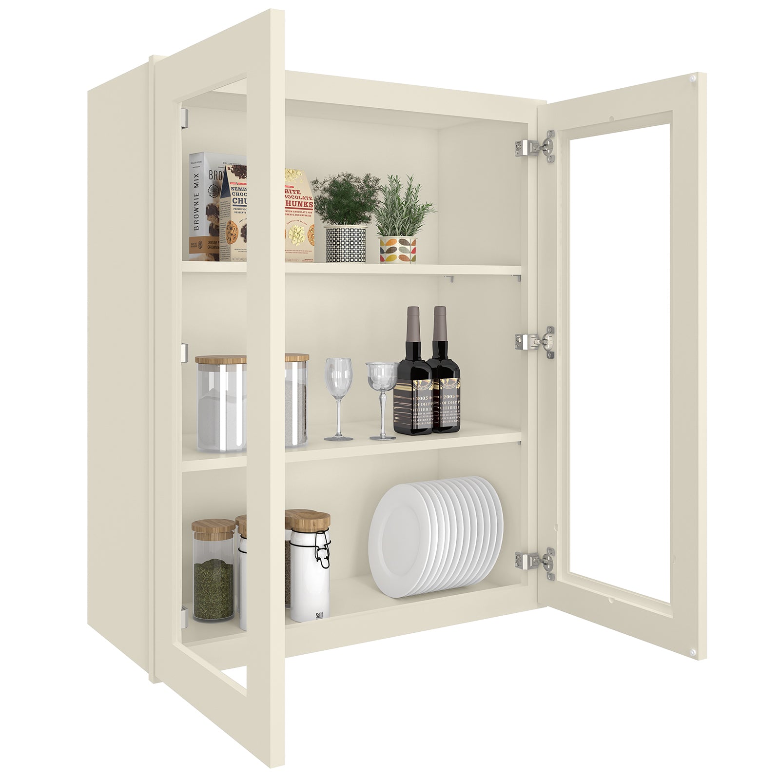 12"D*30"W*36"H Birch Solid Wood Medicine Cabinet Wall Mounted W3036GD