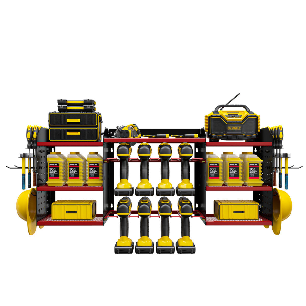 Wall-Mounted Power Tool Organize