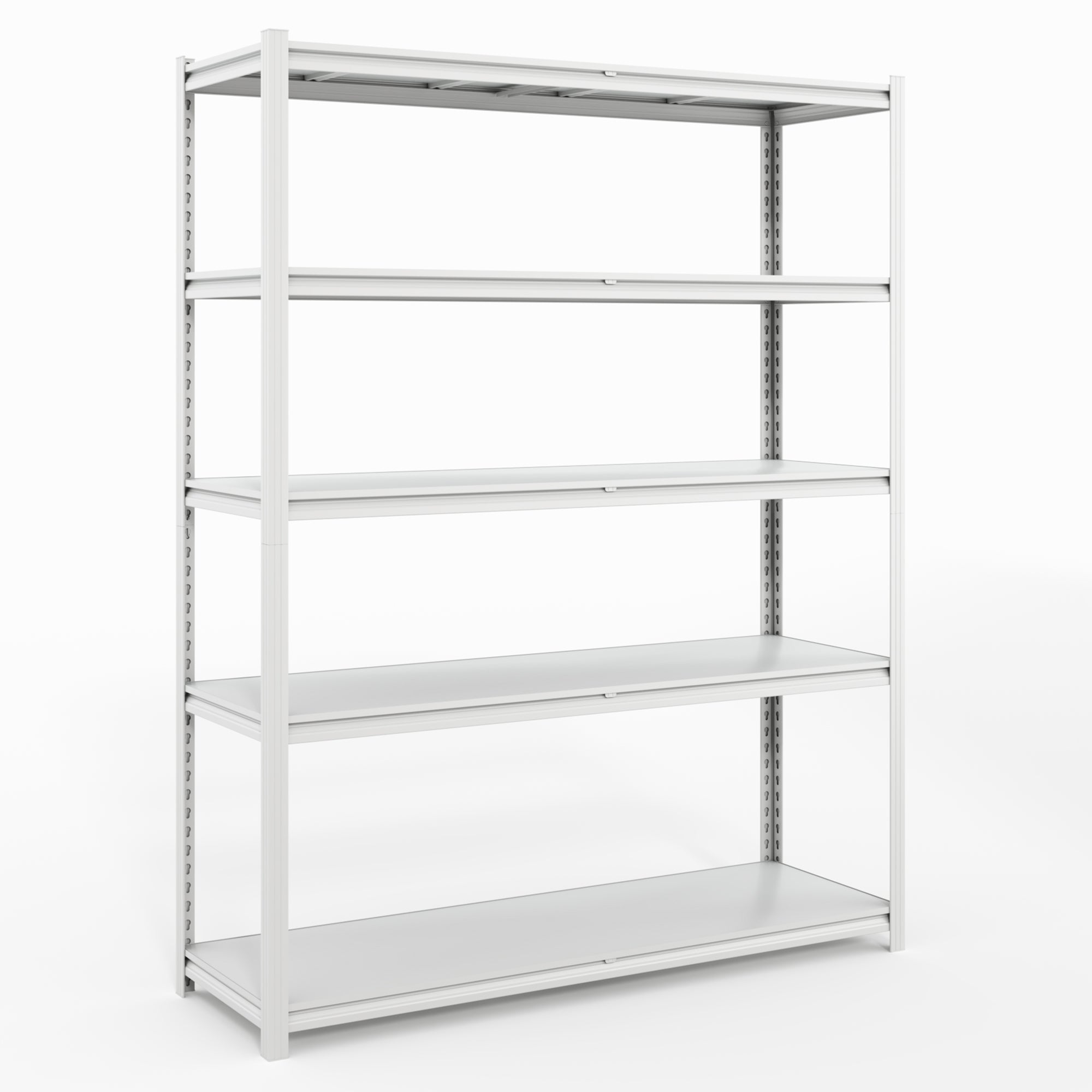 5-Tier Concealed-Post Metel Shelving Unit
