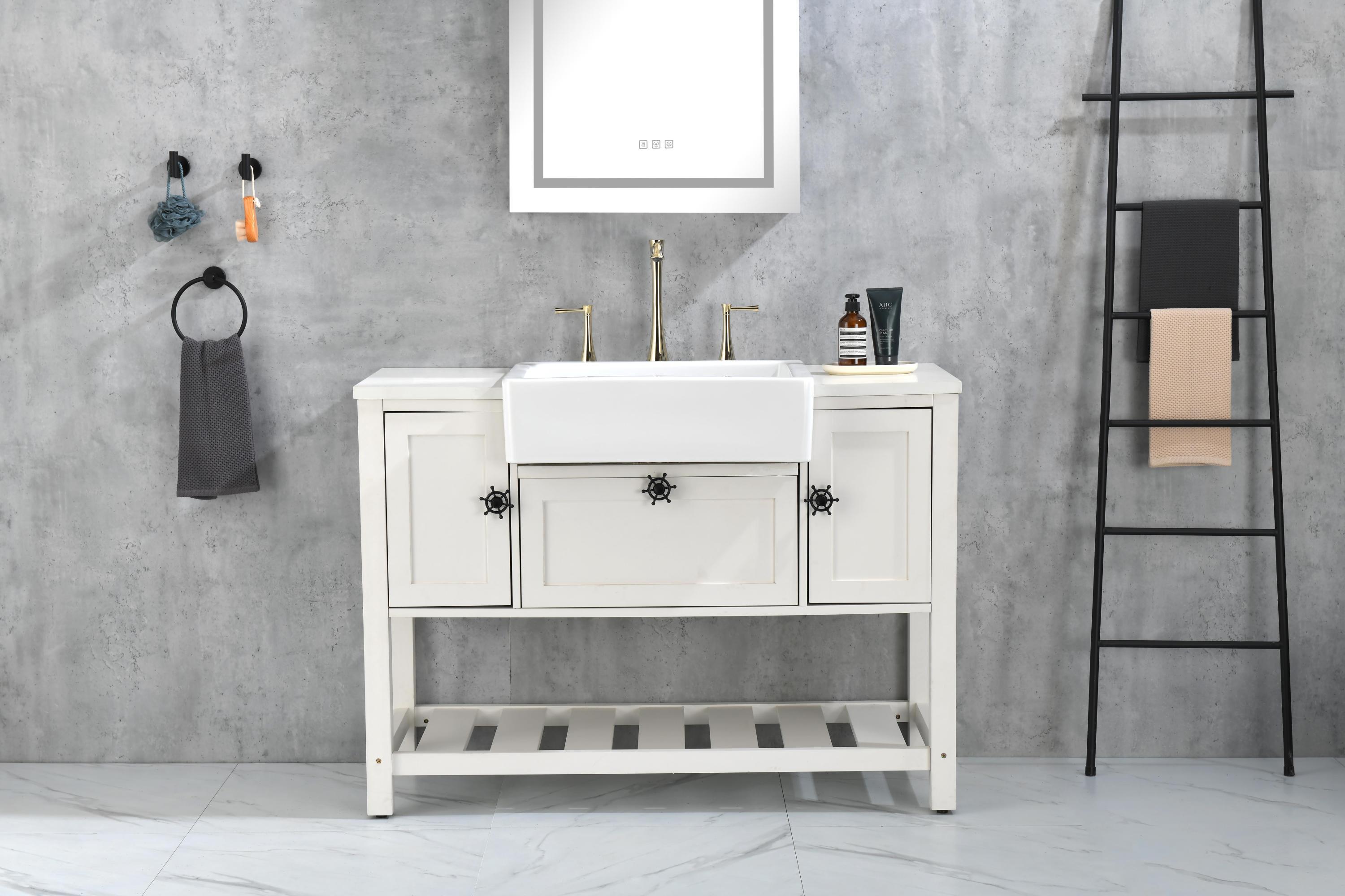 LED Lighted Bathroom Medicine Cabinet with Mirror, Surface Lighted Medicine Cabinet,Dimmable,Adjustable Shelves,Intelligent Switch Medicine Cabinet, Aluminum Frame,left opening door