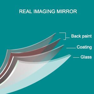 square rounded corners Full Length Mirror Floor Mirror Hanging Standing or Leaning, Bedroom Mirror Wall-Mounted Mirror Dressing Mirror with Gold Aluminum Alloy Frame,65" x 22"