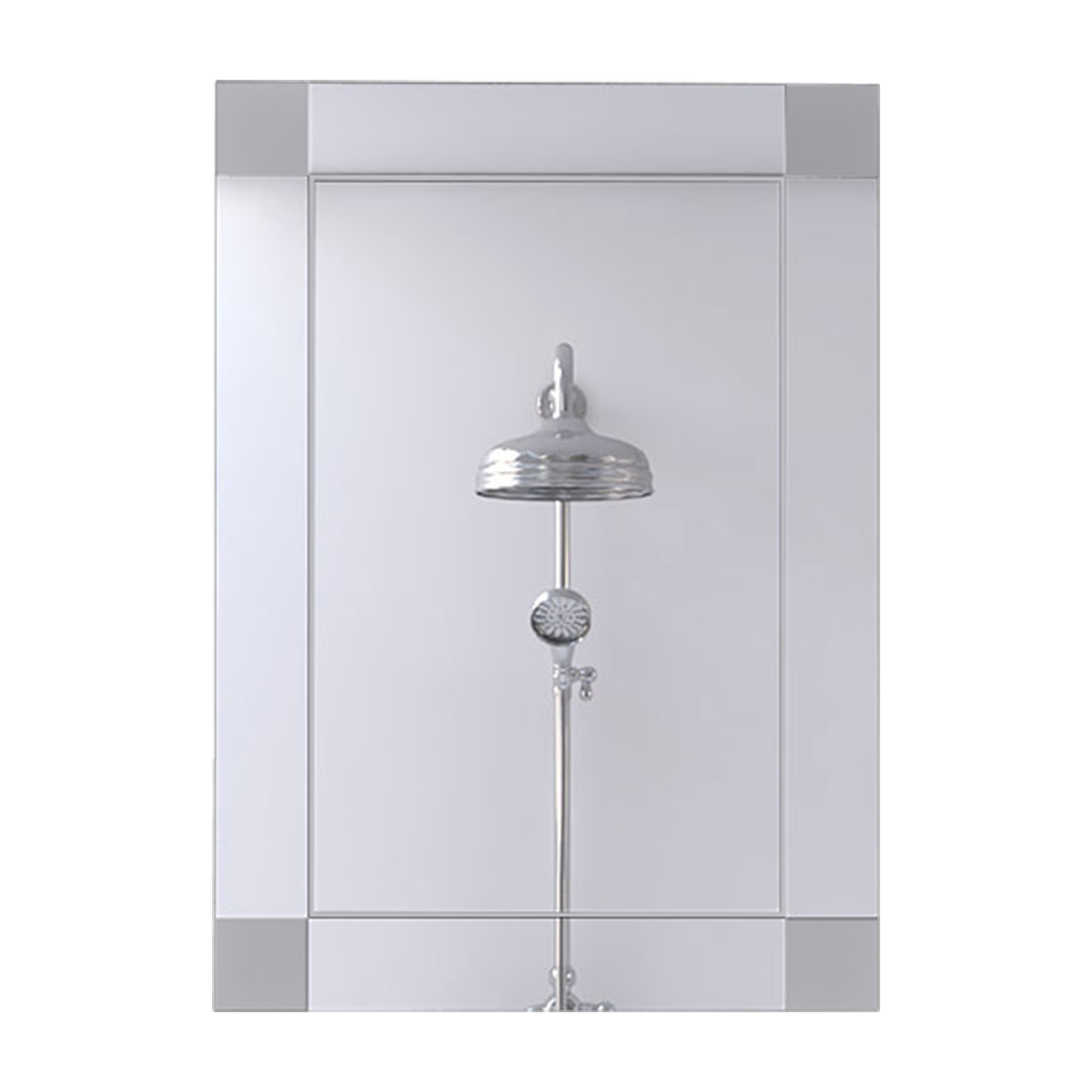 Rectangle Wall-Mounted Mirrors For Bathrooms