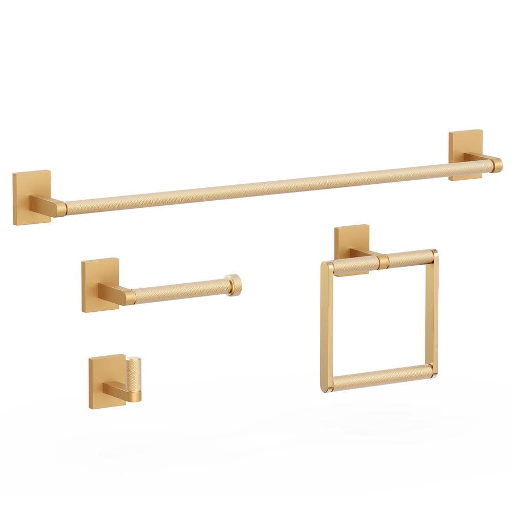 4-Piece Bath Hardware Set