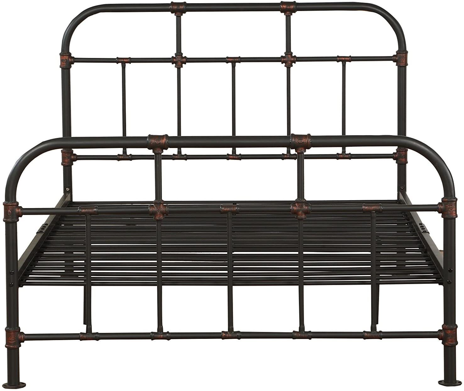 Nicipolis Full Bed in Sandy Gray 30735F