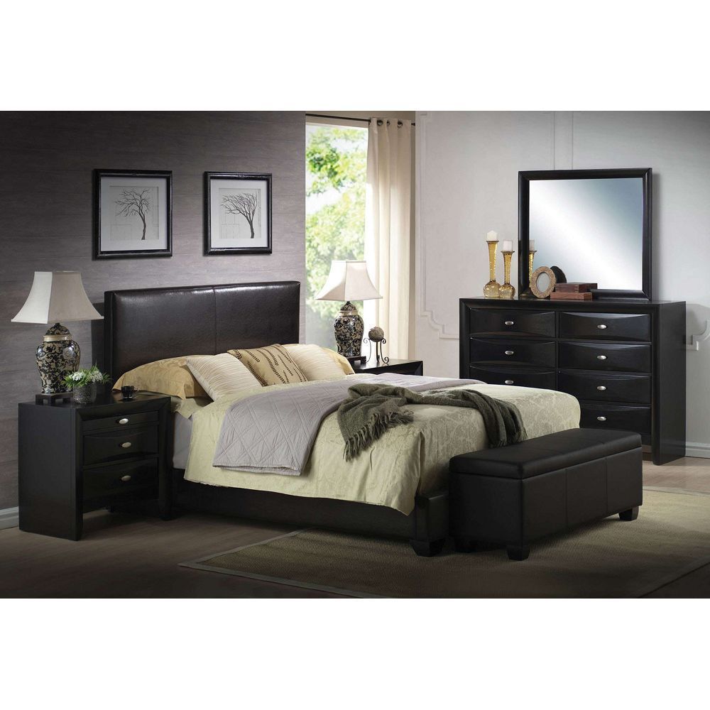 Ireland Mirror in Black 04164