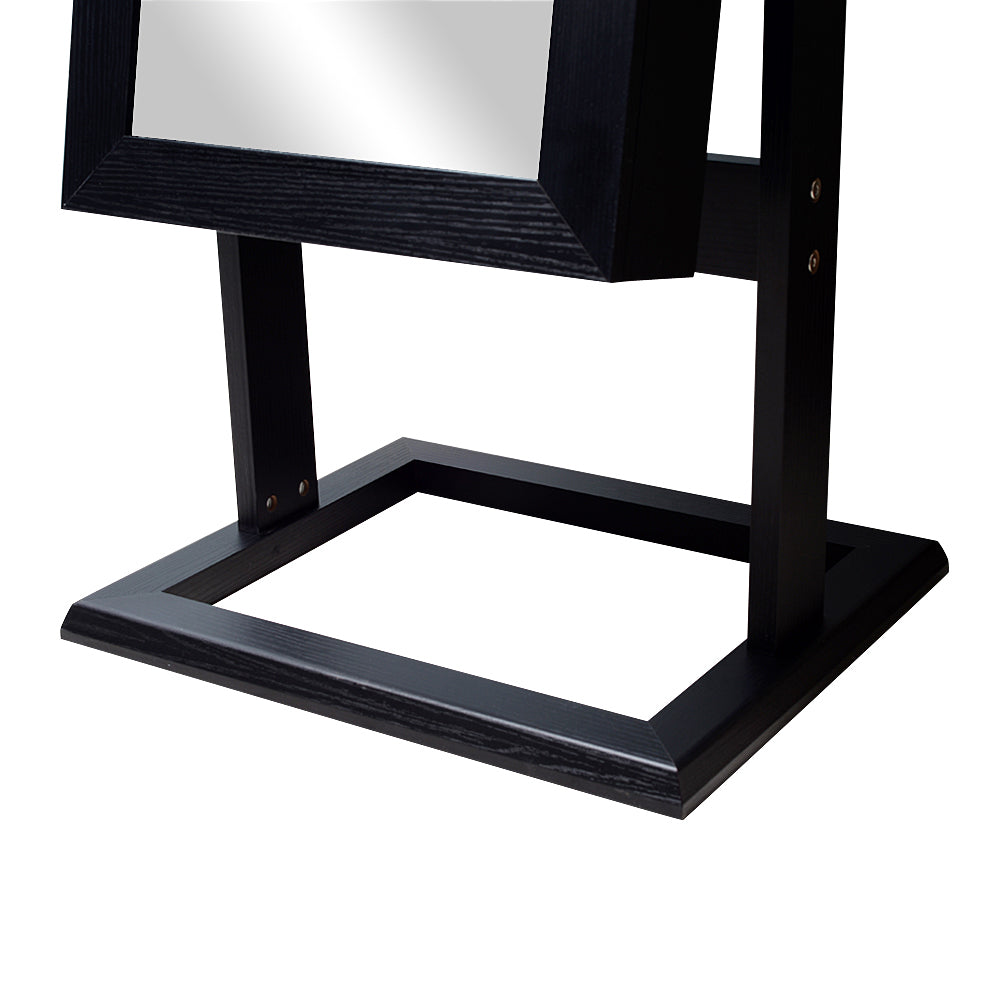 Mirror Jewelry Cabinet Ladies Girls Wooden Bedroom Furniture Mirror