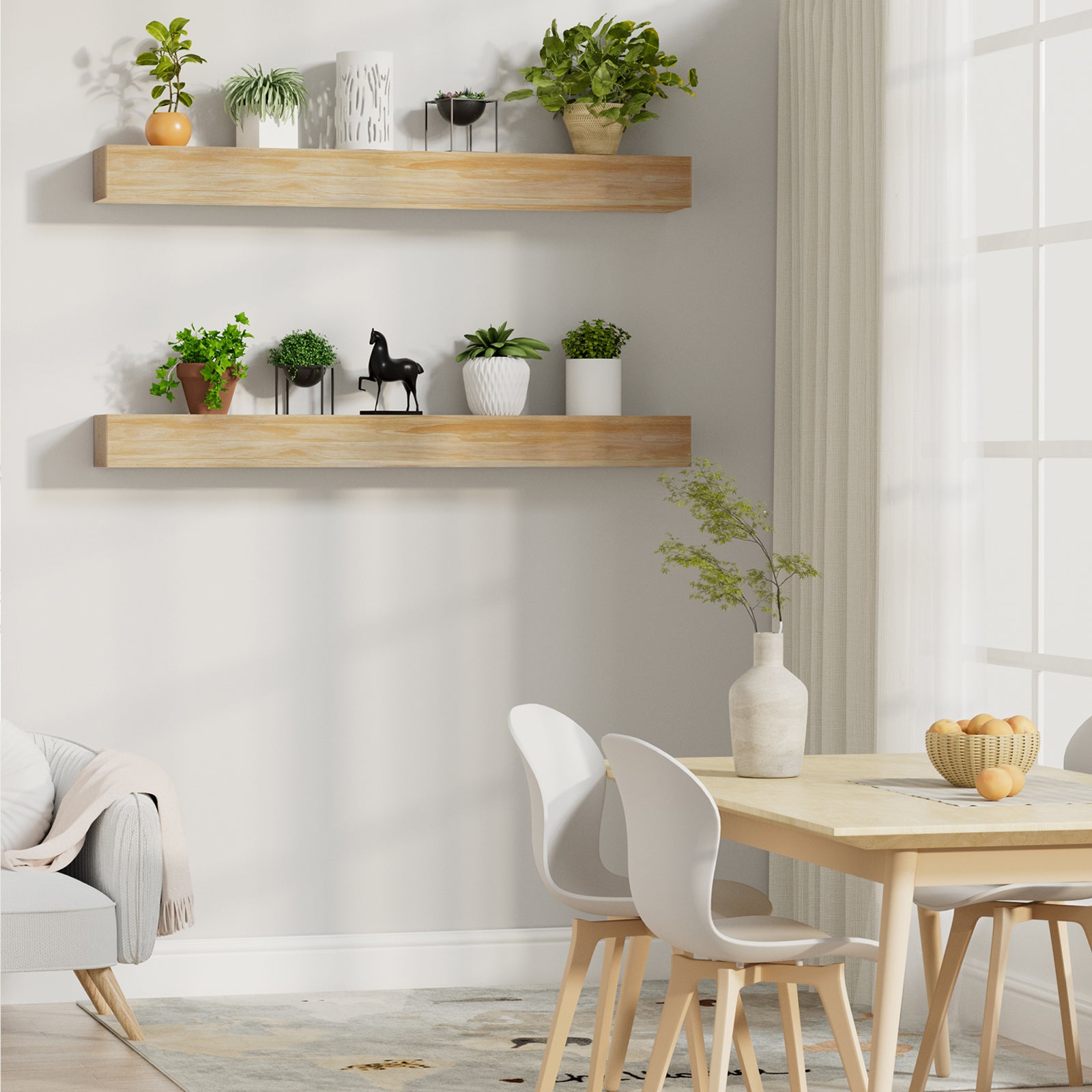 Donnan Solid Pine Wood Mantel