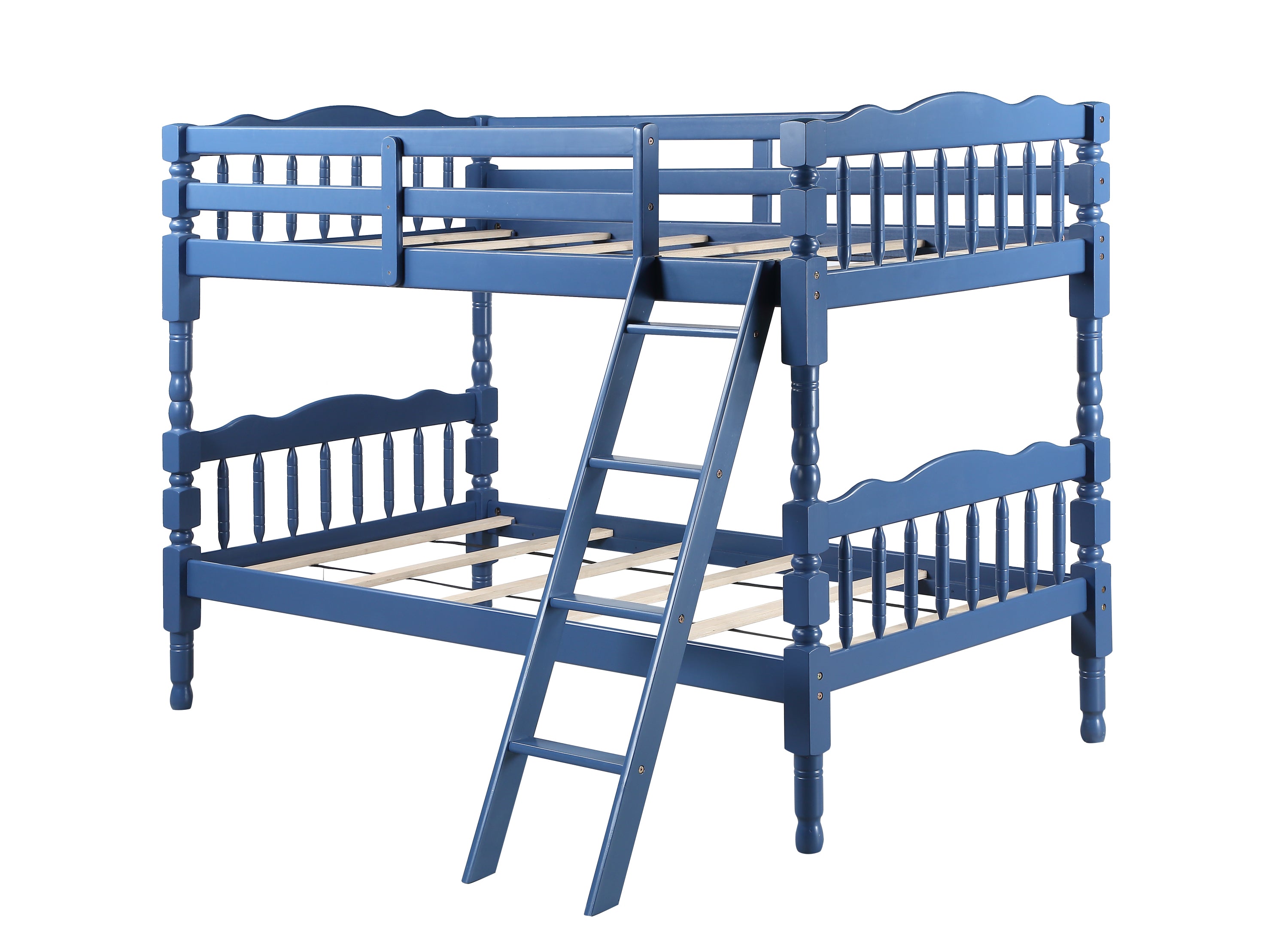 Homestead Twin/Twin Bunk Bed in Dark Blue Finish BD00865