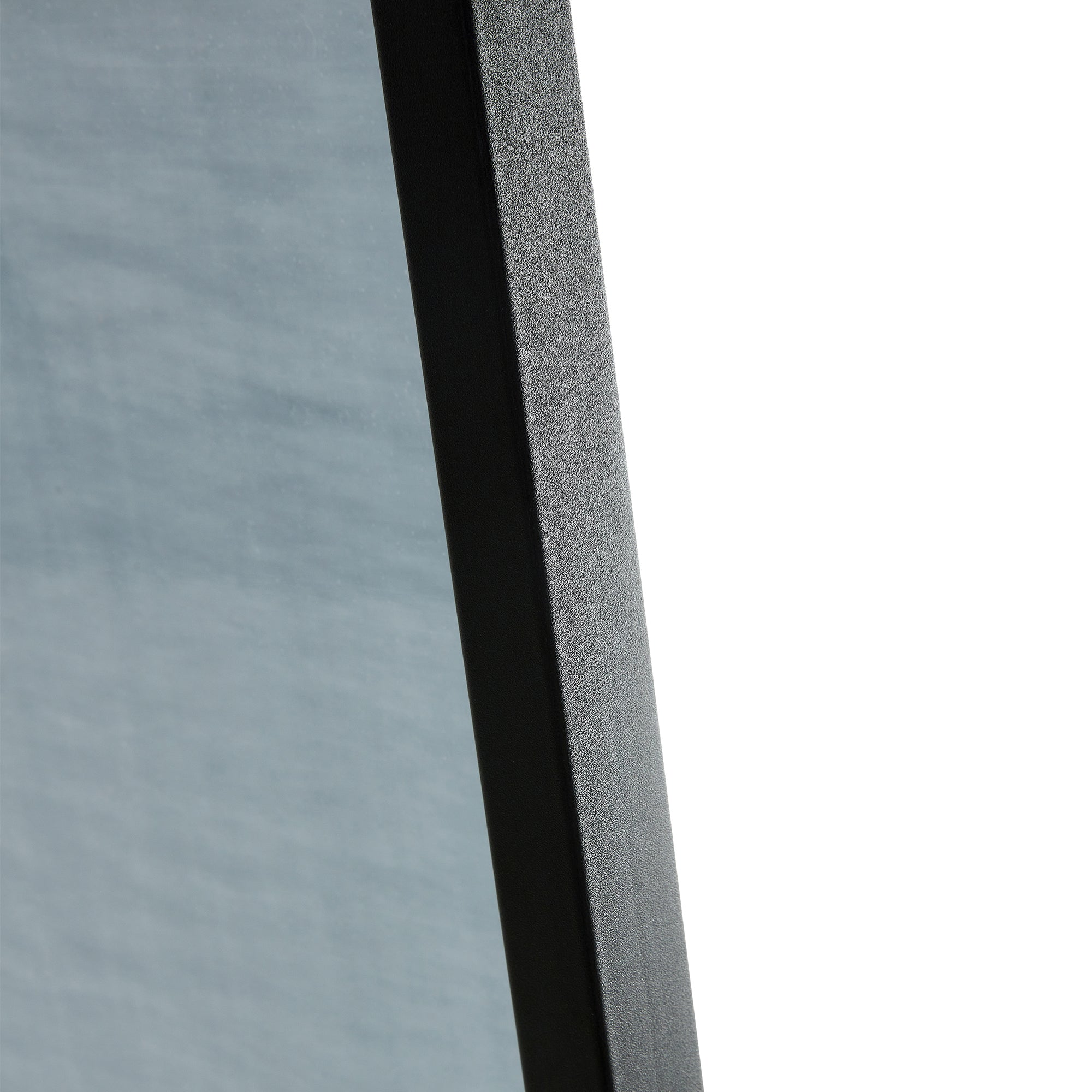 Black Solid Wood Frame Full-length Mirror, Dressing Mirror, Bedroom Home Porch, Decorative Mirror, Clothing Store, Floor Mounted Large Mirror, Wall Mounted.