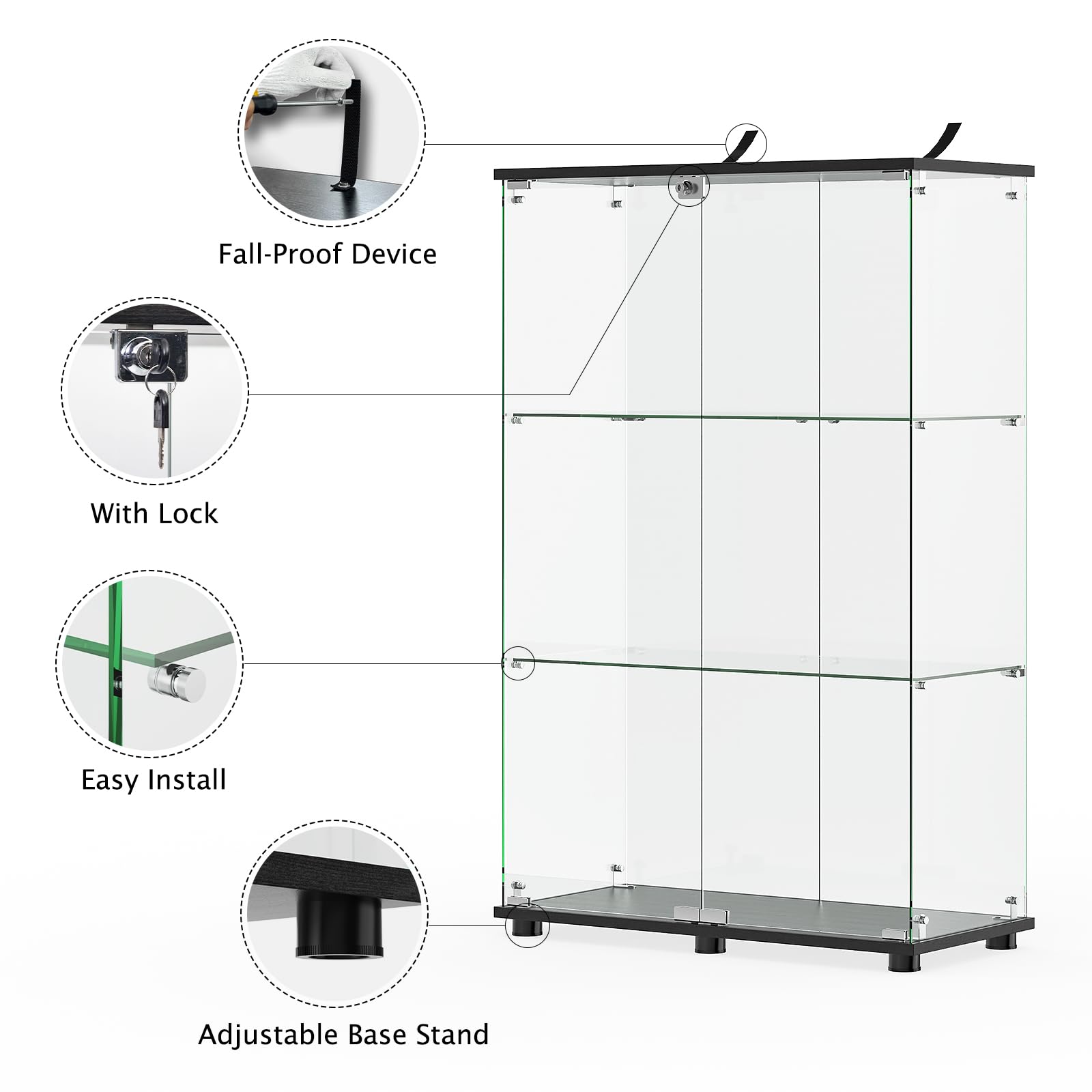 Glass Display Cabinet