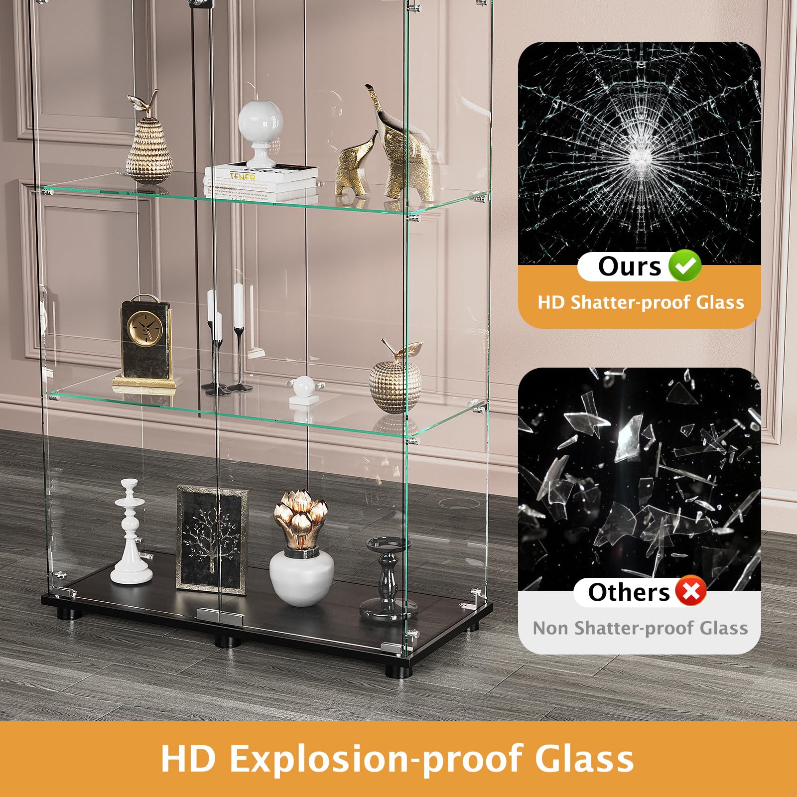 Glass Display Cabinet