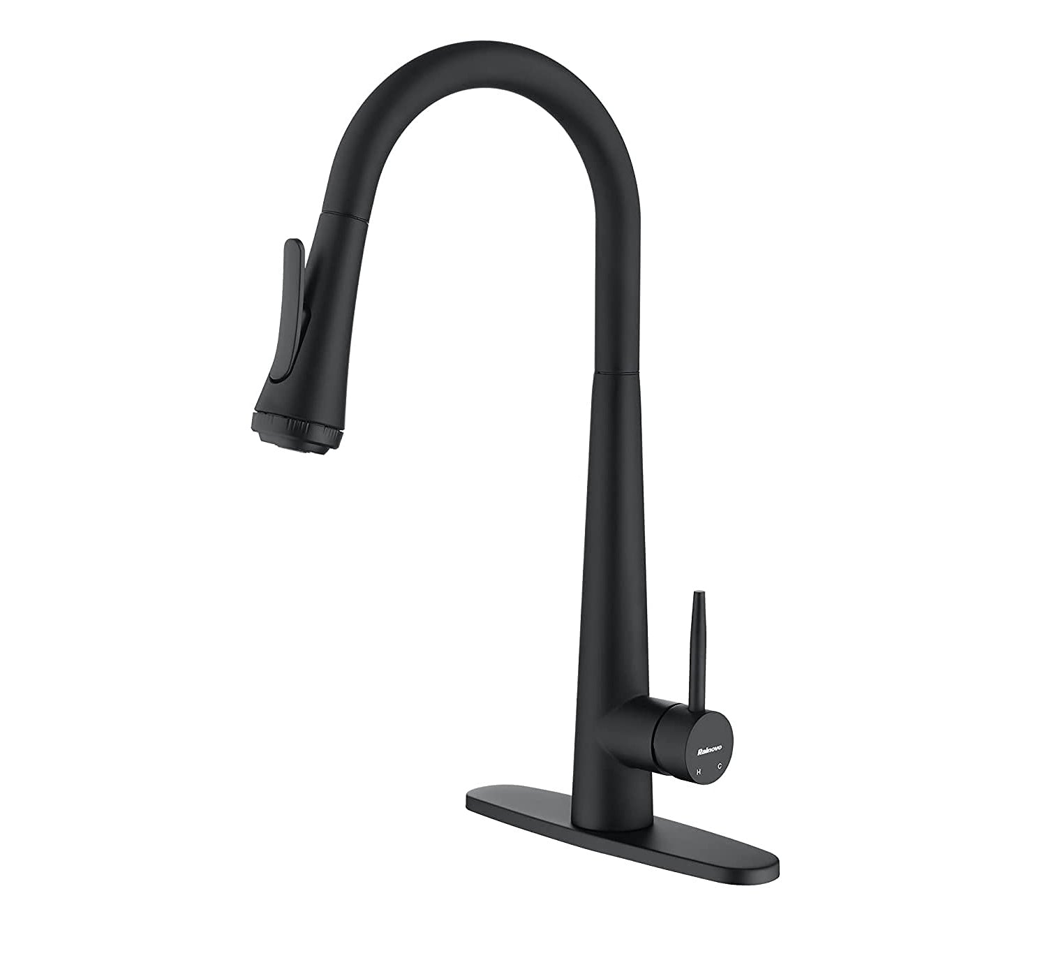 Kitchen Faucet Matte Black with Aquablade Function