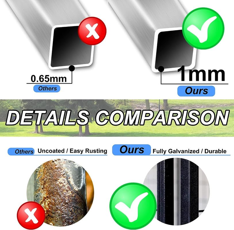 Large Dog Kennel Outdoor Pet Pens Dogs Run Enclosure Animal Hutch Metal Coop Fence with Rotating Bowl