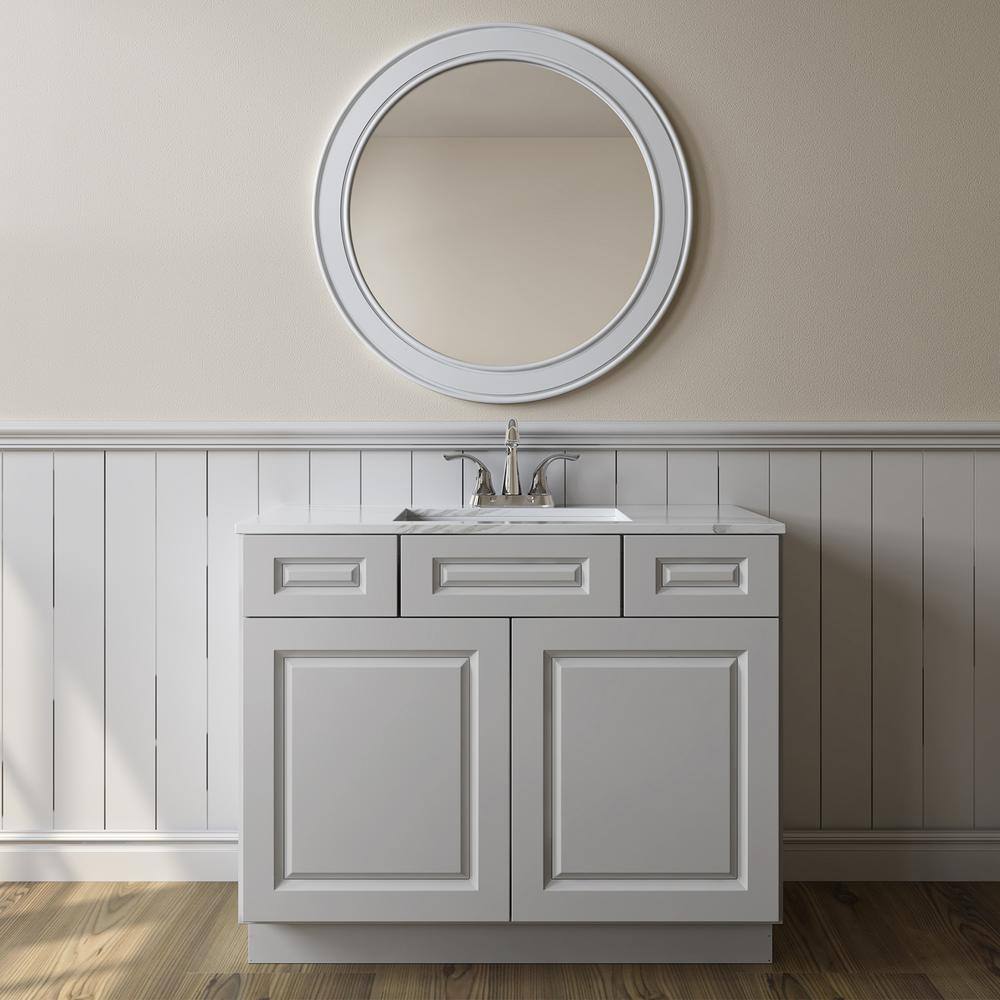 21"D X 48"W X 34-1/2"H BIRCH SOLID WOOD Vanity Base Kitchen Cabinet VSD48