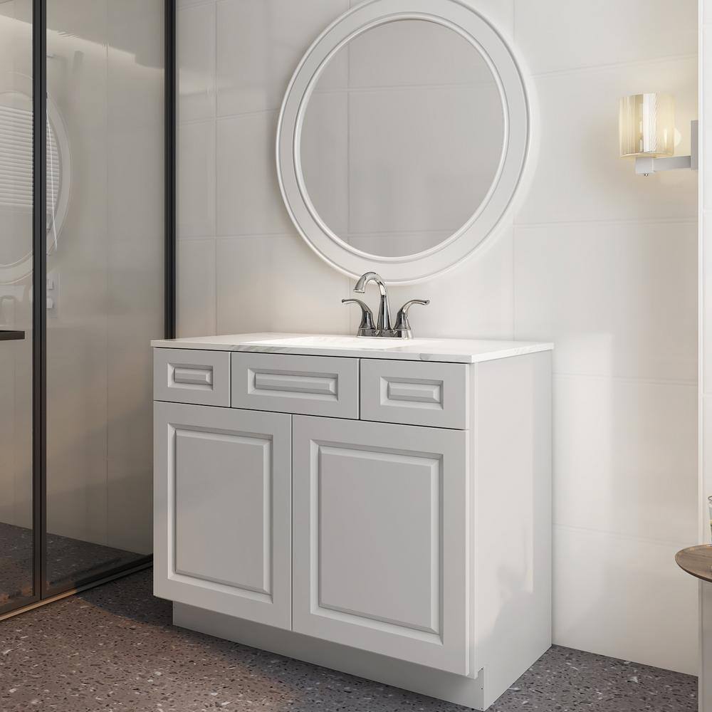 21"D X 48"W X 34-1/2"H BIRCH SOLID WOOD Vanity Base Kitchen Cabinet VSD48