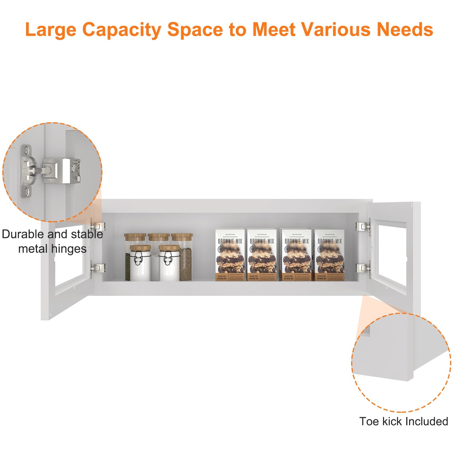 12"D*36"W*12"H Birch Solid Wood Medicine Cabinet Wall Mounted W3612GD