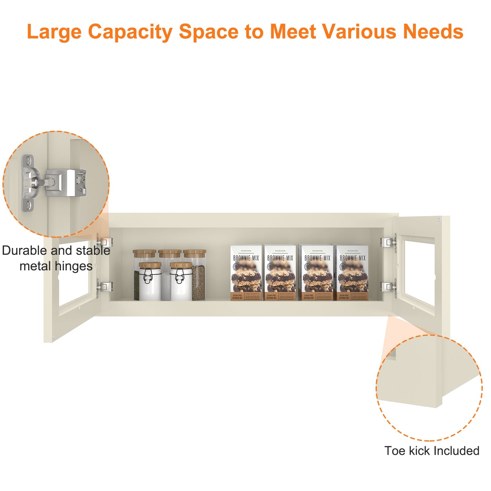 12"D*36"W*12"H Birch Solid Wood Medicine Cabinet Wall Mounted W3612GD