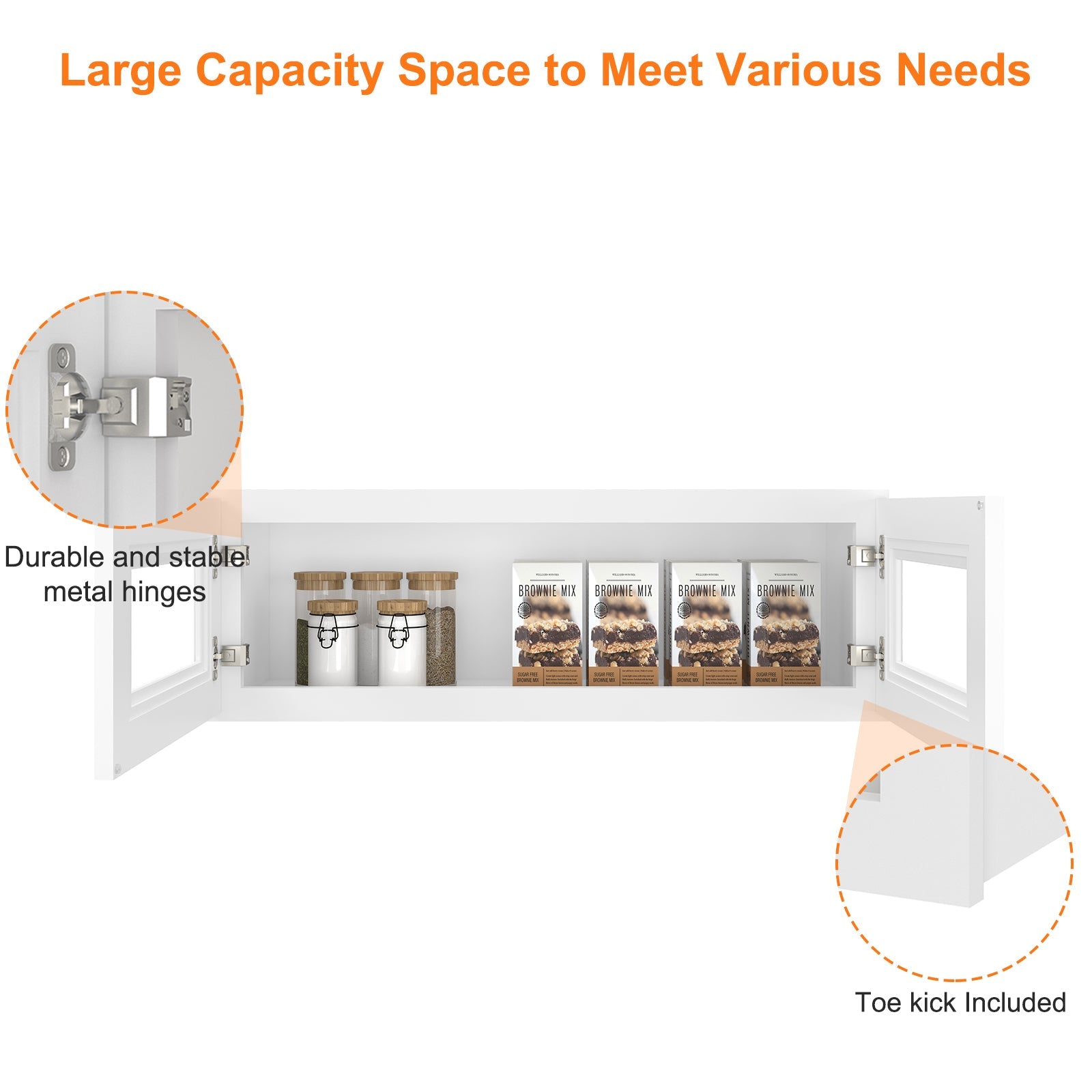 12"D*36"W*12"H Birch Solid Wood Medicine Cabinet Wall Mounted W3612GD