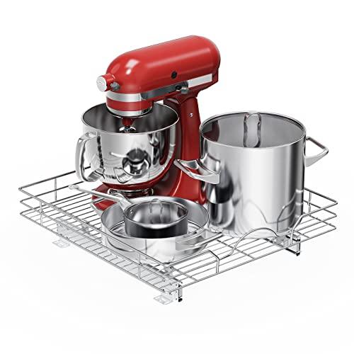 Pull Out Cabinet Organizer 20"W x 21"D, for Cabinet Pull Out Shelves Cabinet Drawers Slide Out Kitchen Cabinet Organizer Storage Shelves, Fits 21.5" Opening Cabinet Buylikepro