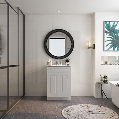 S-VS24-SD-US-DF, 21" D24 W34.5 H, Shaker Dove Buylikepro