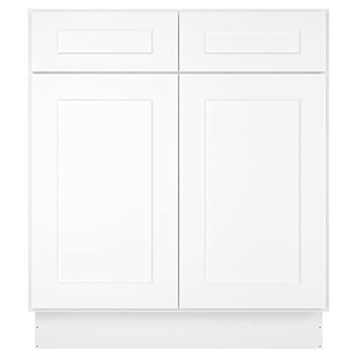 S-VS30-SW-US-DF, 21" D30 W34.5 H, Shaker White Buylikepro