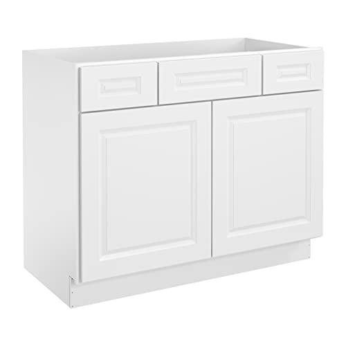 S-VSD42-SW-US-DF, 21" D42 W34.5 H, Shaker White Buylikepro