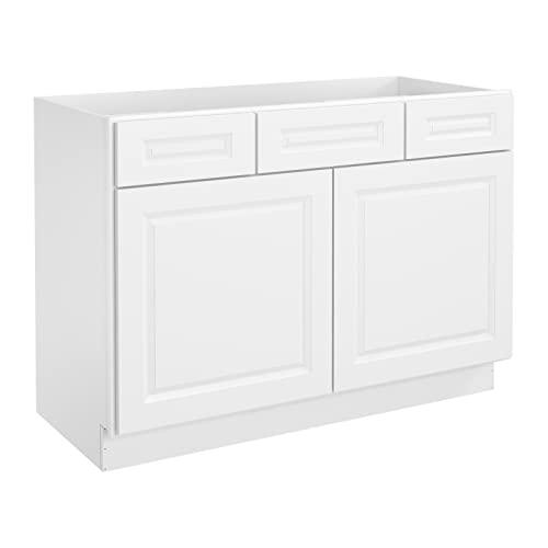 S-VSD48-SW-US-DF, 21" D48 W34.5 H, Shaker White Buylikepro