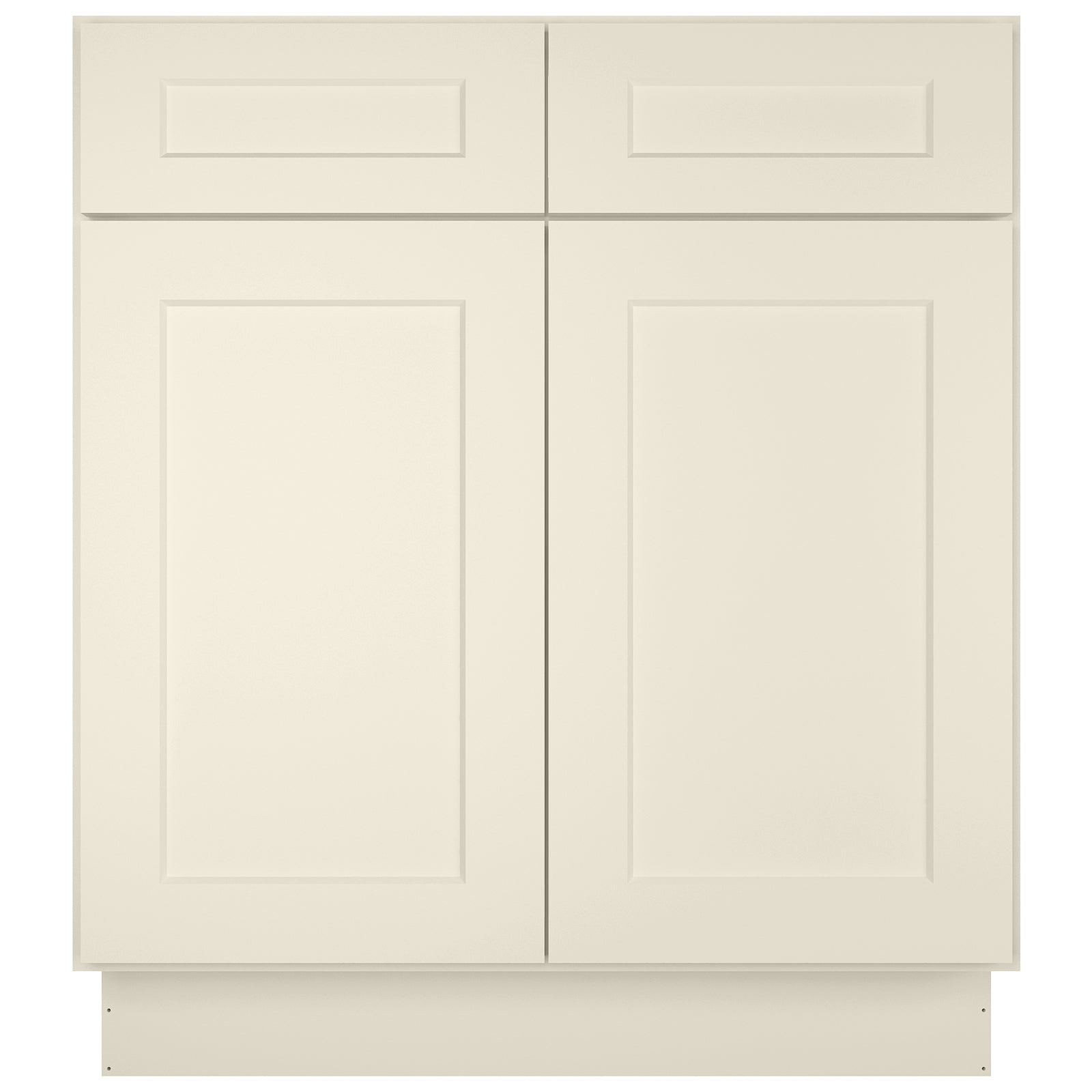 24"D*30"W*34.5"H Birch Solid Wood Sink Base Kitchen Cabinet SB30