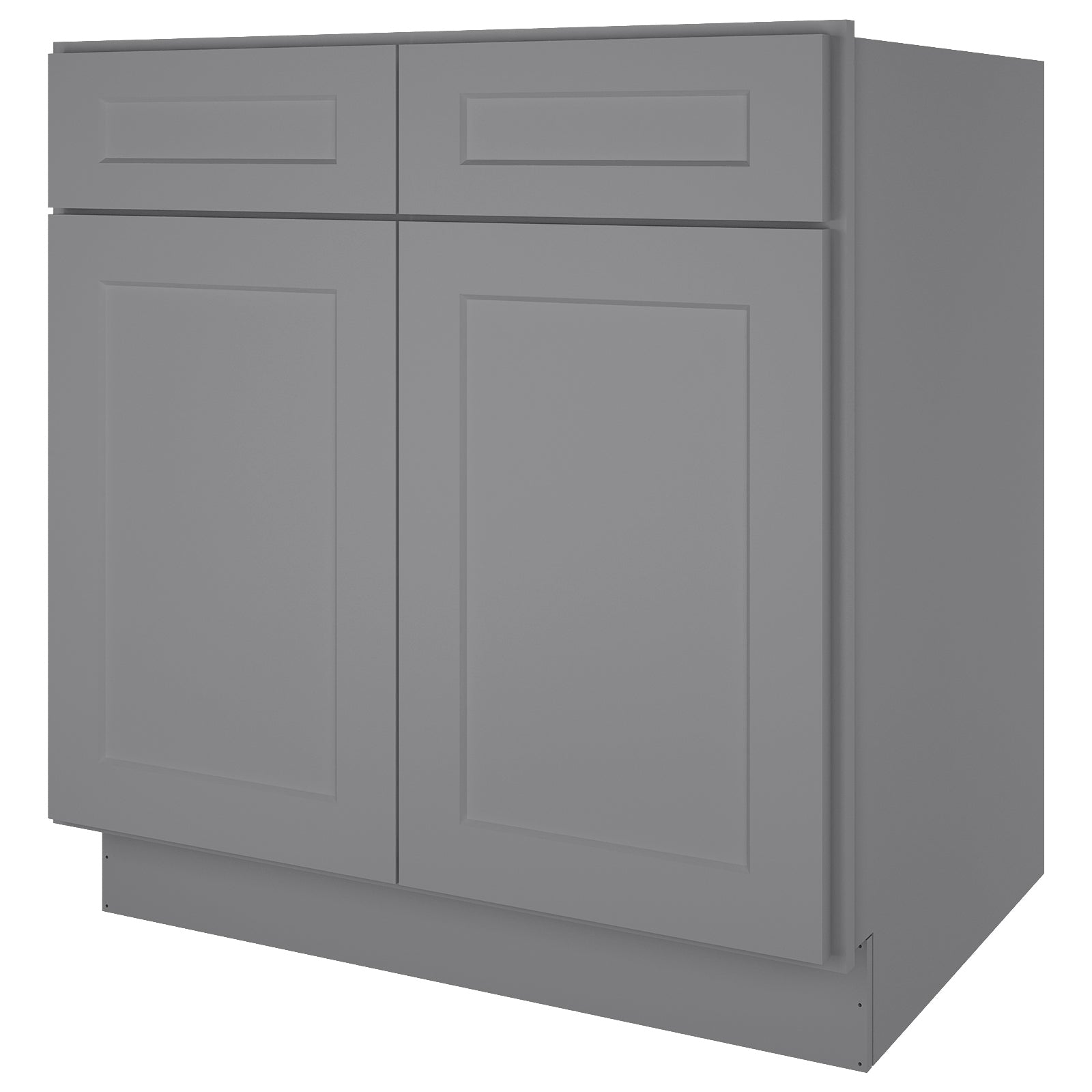 24"D*33"W*34.5"H Birch Solid Wood Sink Base Kitchen Cabinet SB33