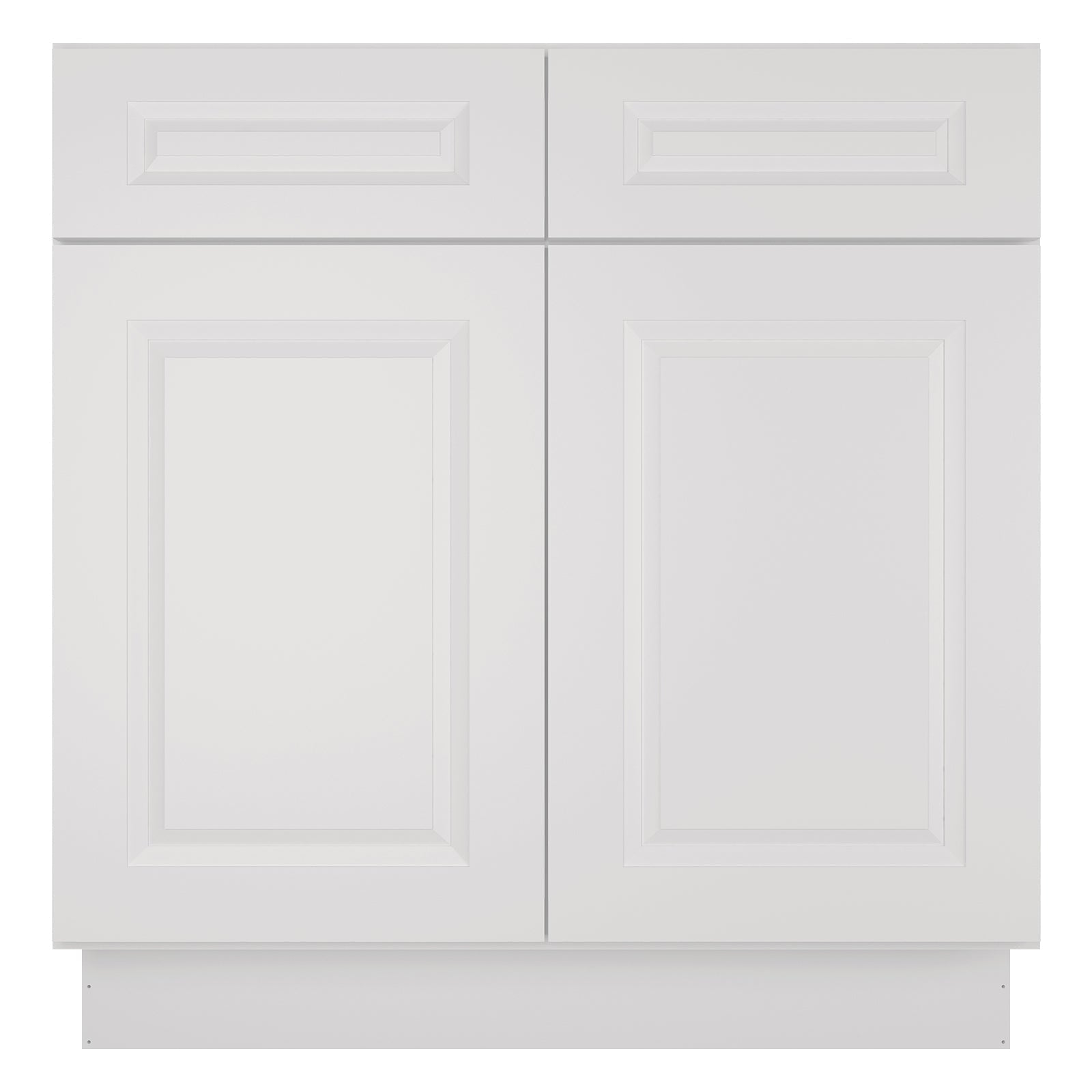 24"D*33"W*34.5"H Birch Solid Wood Sink Base Kitchen Cabinet SB33