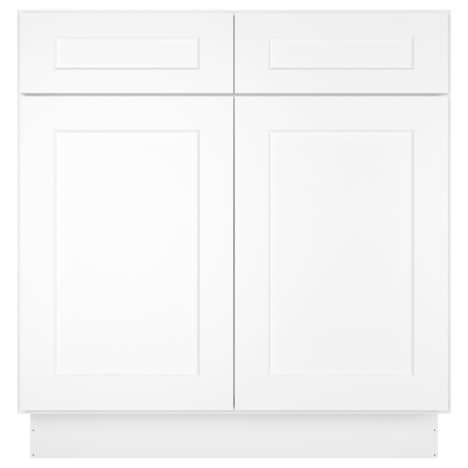 24"D*33"W*34.5"H Birch Solid Wood Sink Base Kitchen Cabinet SB33