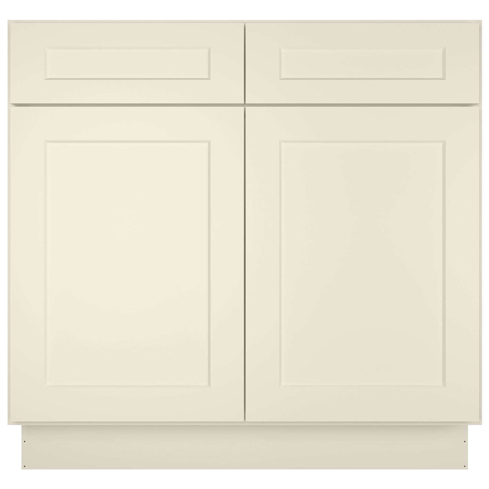 24"D*36"W*34.5"H Birch Solid Wood Sink Base Kitchen Cabinet SB36