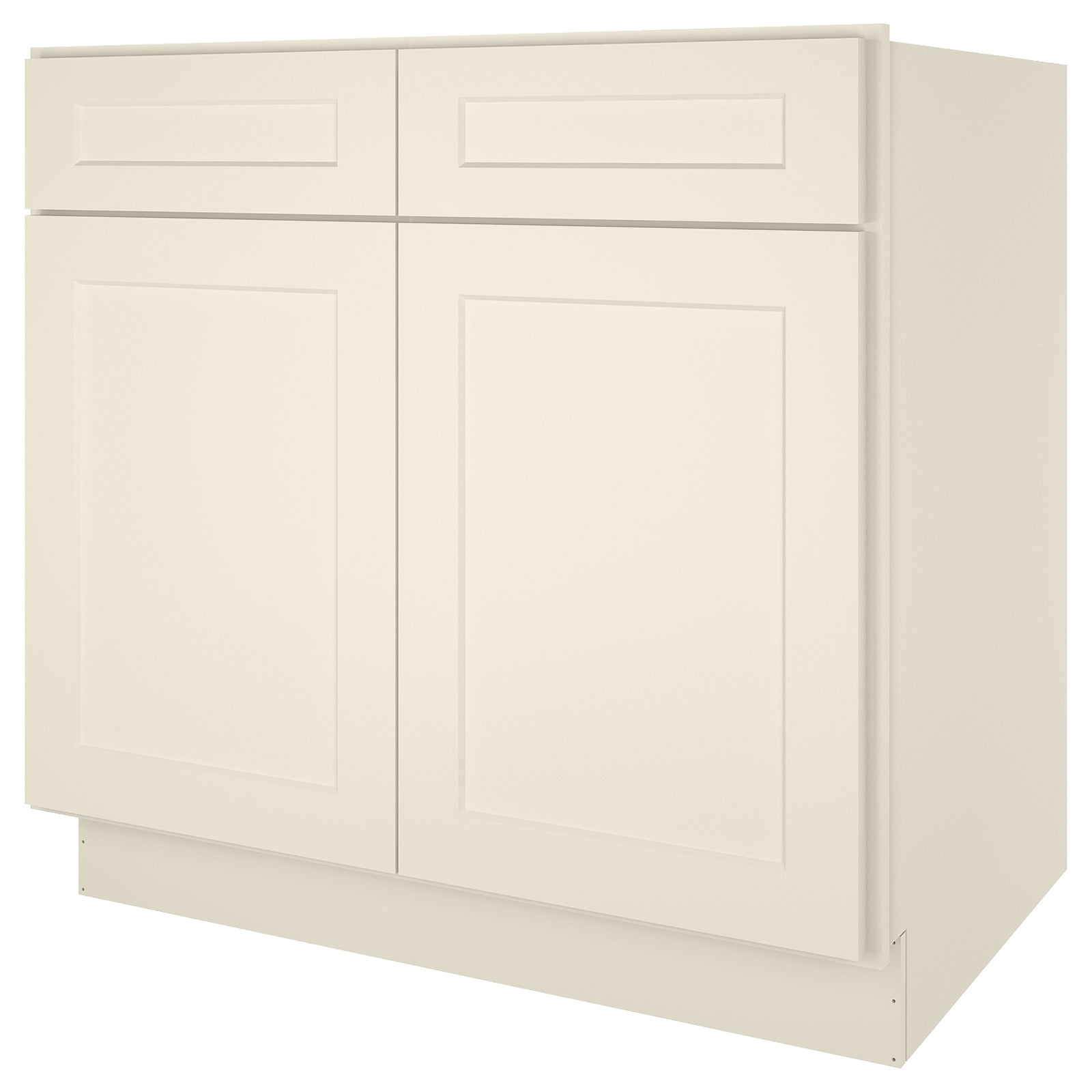 24"D*36"W*34.5"H Birch Solid Wood Sink Base Kitchen Cabinet SB36