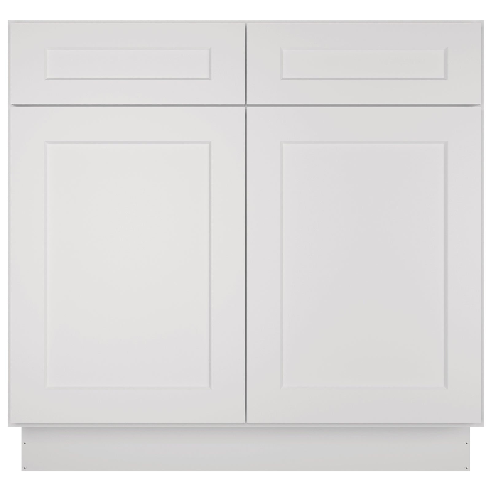 24"D*36"W*34.5"H Birch Solid Wood Sink Base Kitchen Cabinet SB36