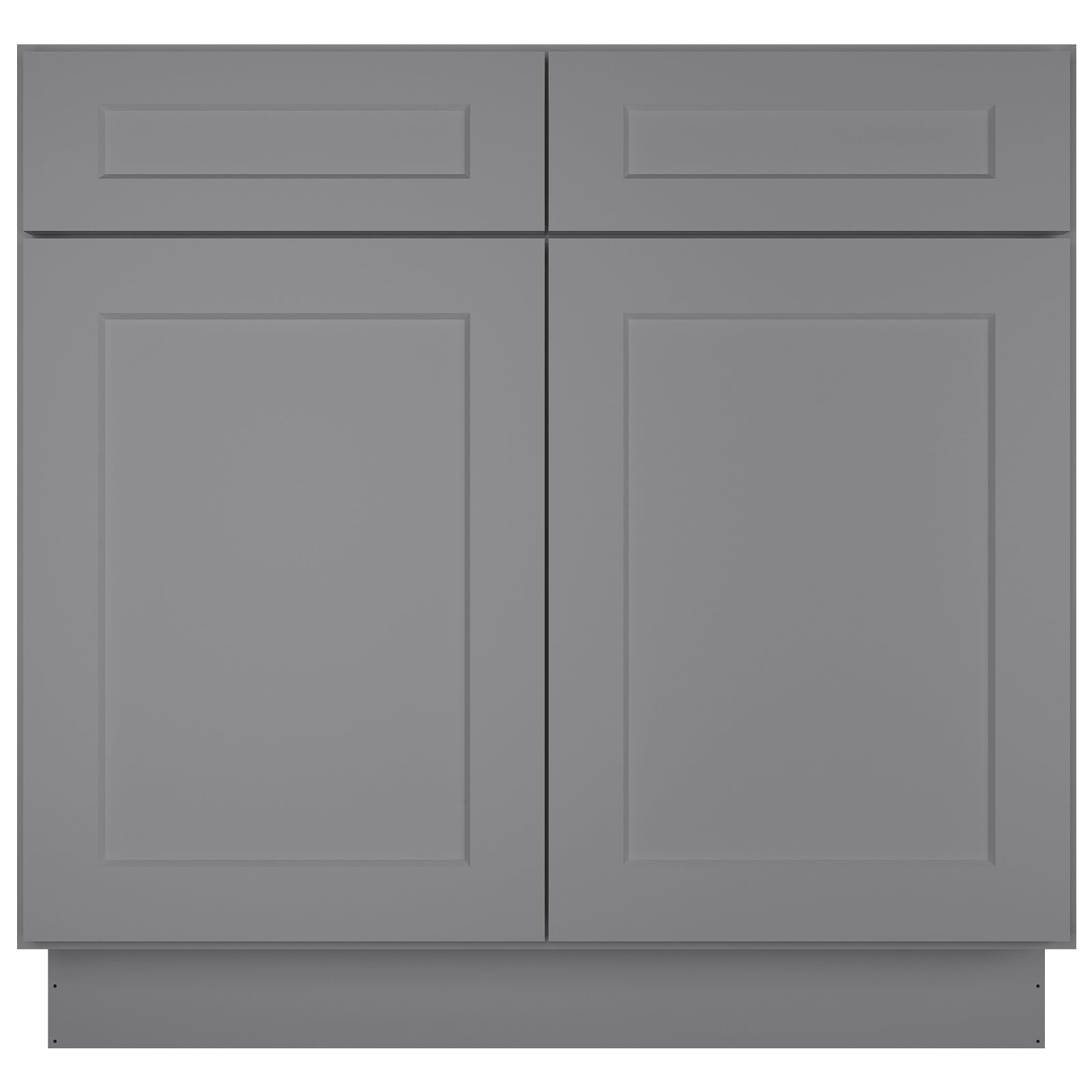 24"D*36"W*34.5"H Birch Solid Wood Sink Base Kitchen Cabinet SB36