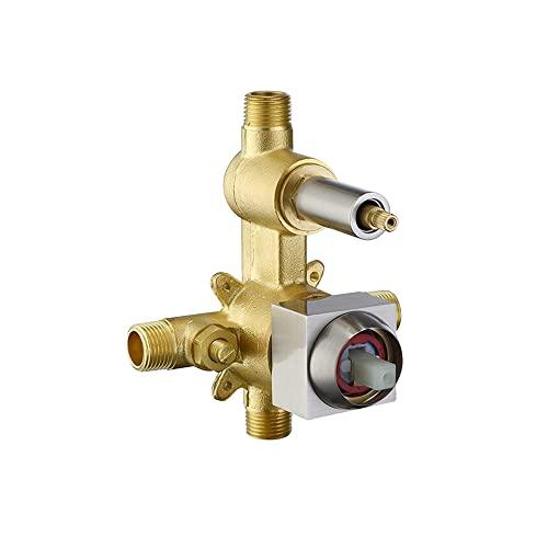 Shower System with 10 Inch Rain Shower Head and Handheld Celling Mounted, High Pressure Rainfall Shower Faucet Fixture Combo Set with 2 in 1 Handheld Showerhead for Bathroom, Chrome Buylikepro