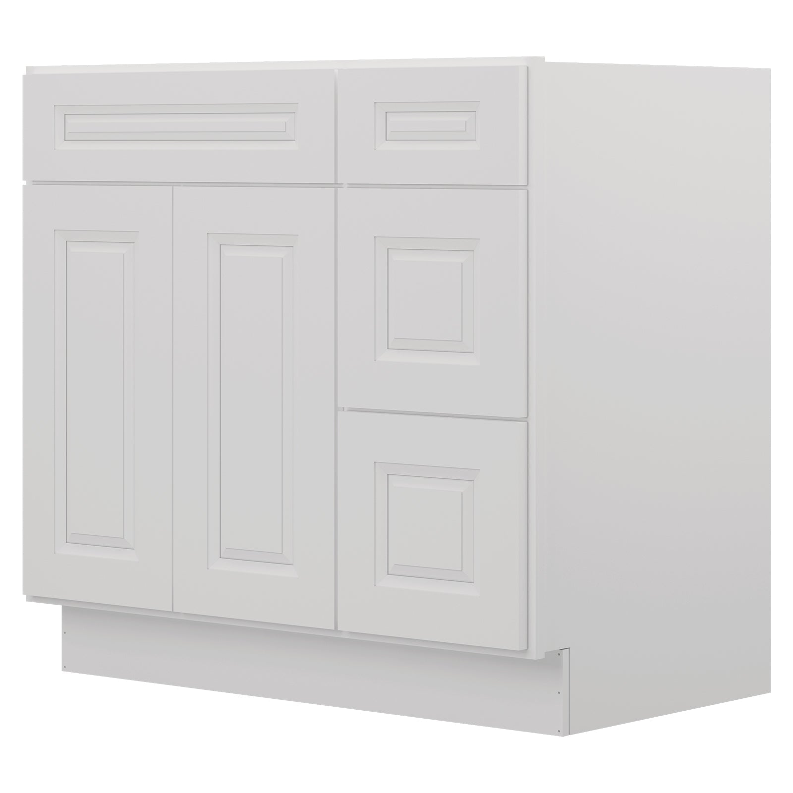 21"Dx36"Wx34-1/2"H Birch Solid Wood Bath Vanity Cabinet without Top V3621DR