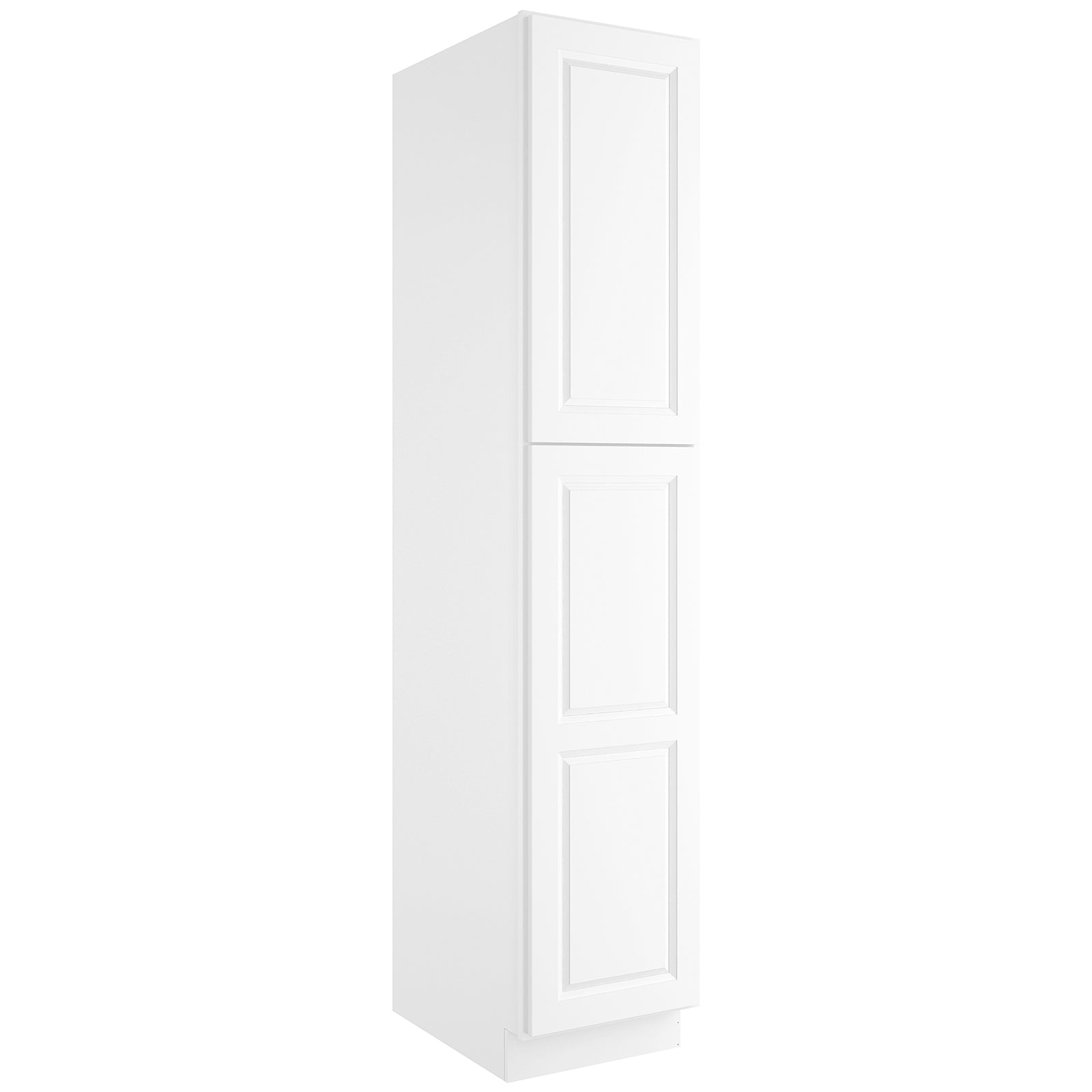 24"D*18"W*84"H Birch Solid Wood Pantry Tall Storage Cabinet U188424