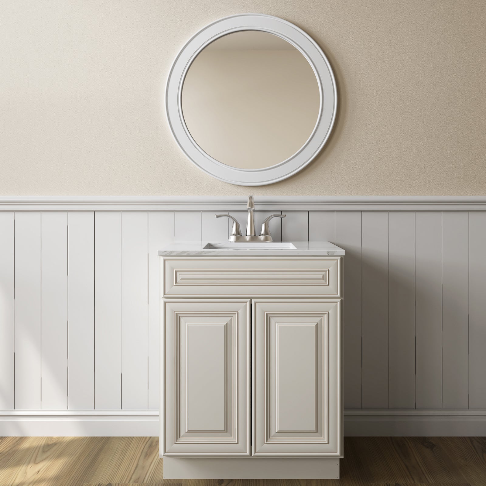 21"D X 24"W X 34-1/2"H Bath Vanity Cabinet without Top VS24